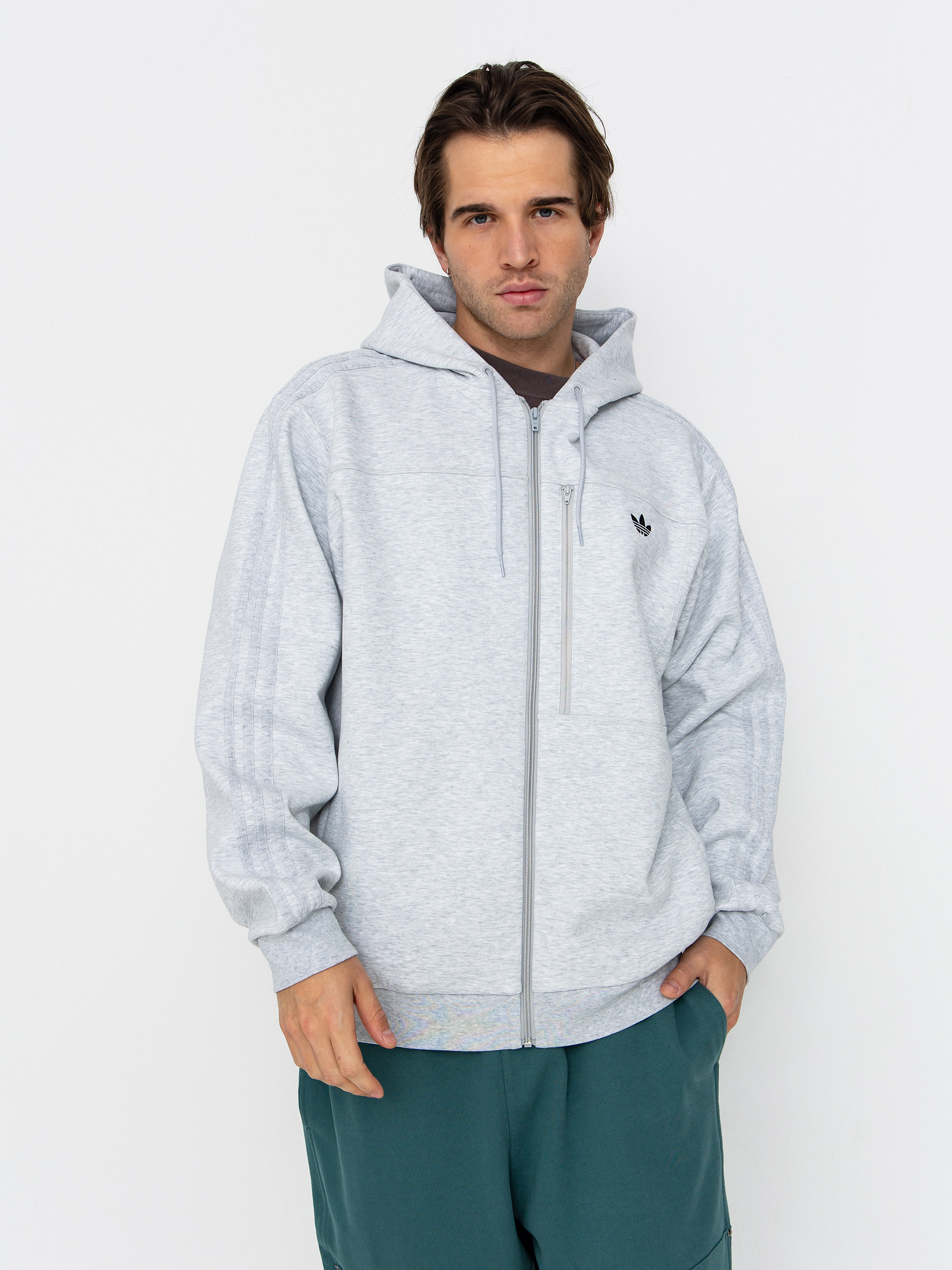 adidas Tech Fleece Hoodie (lgreyh/black)