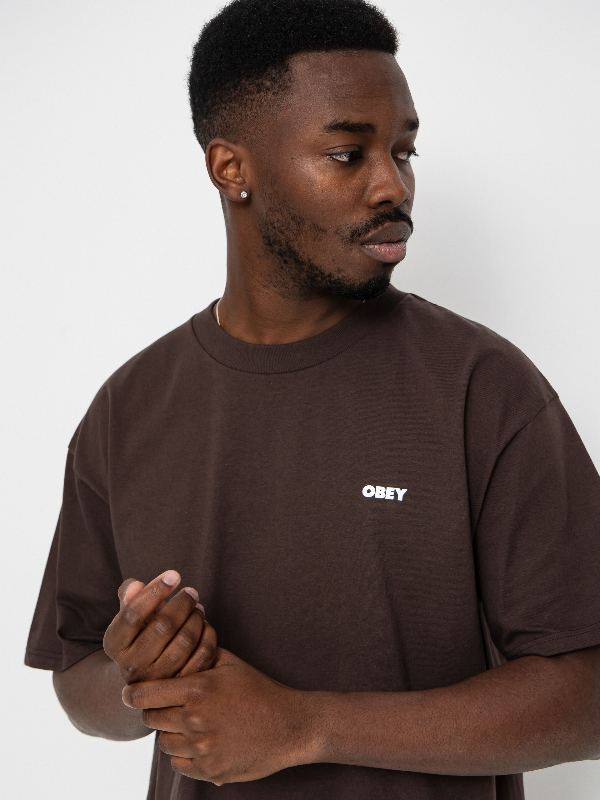 OBEY Obey Owl T-Shirt (java brown)