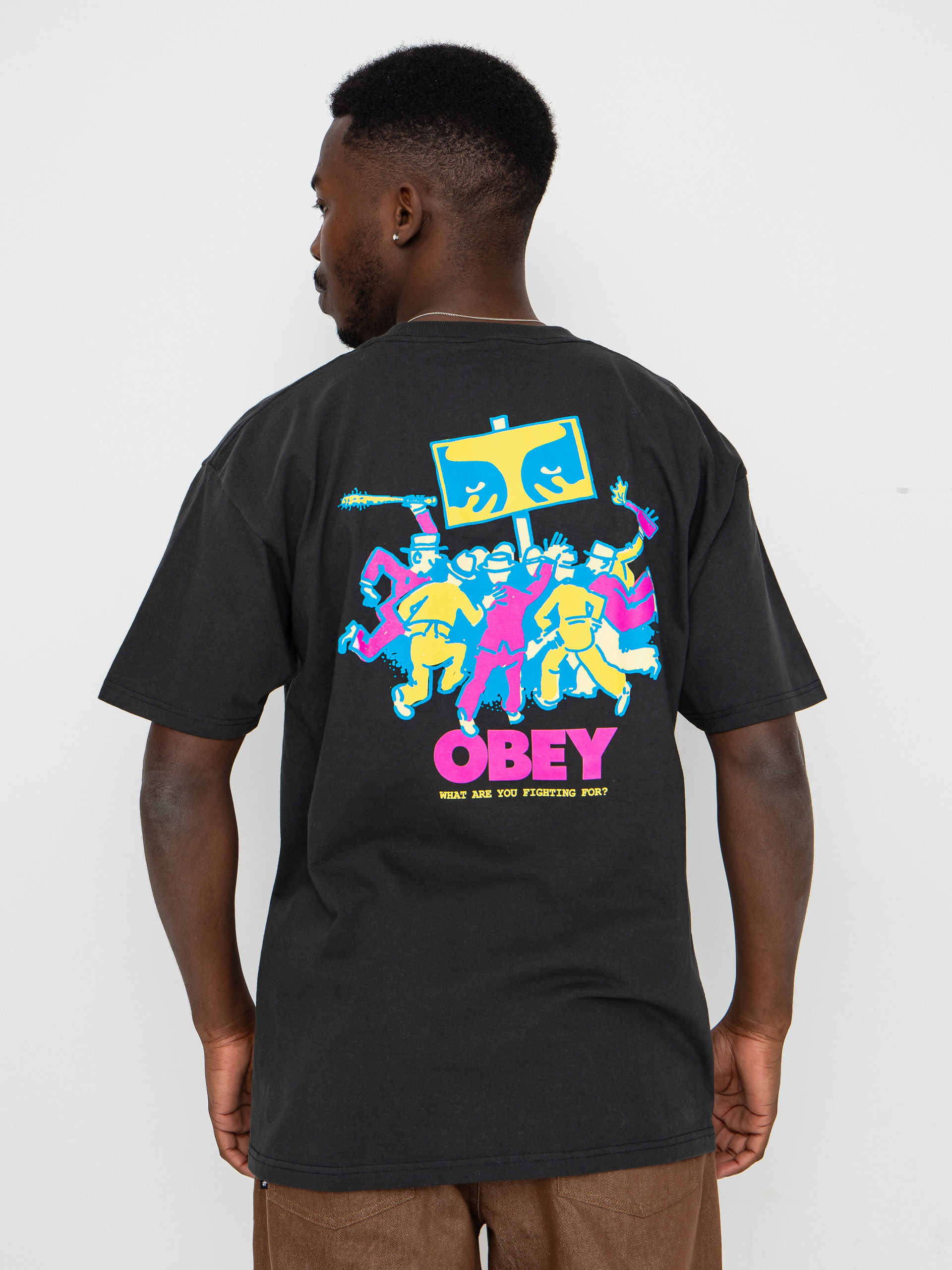OBEY Obey Steady Mobbin T-Shirt (vintage black)