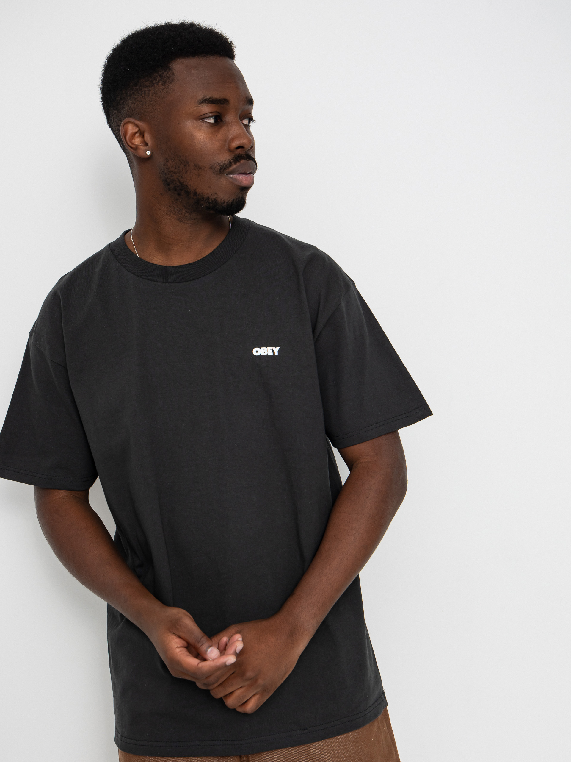 OBEY Obey Steady Mobbin T-Shirt (vintage black)