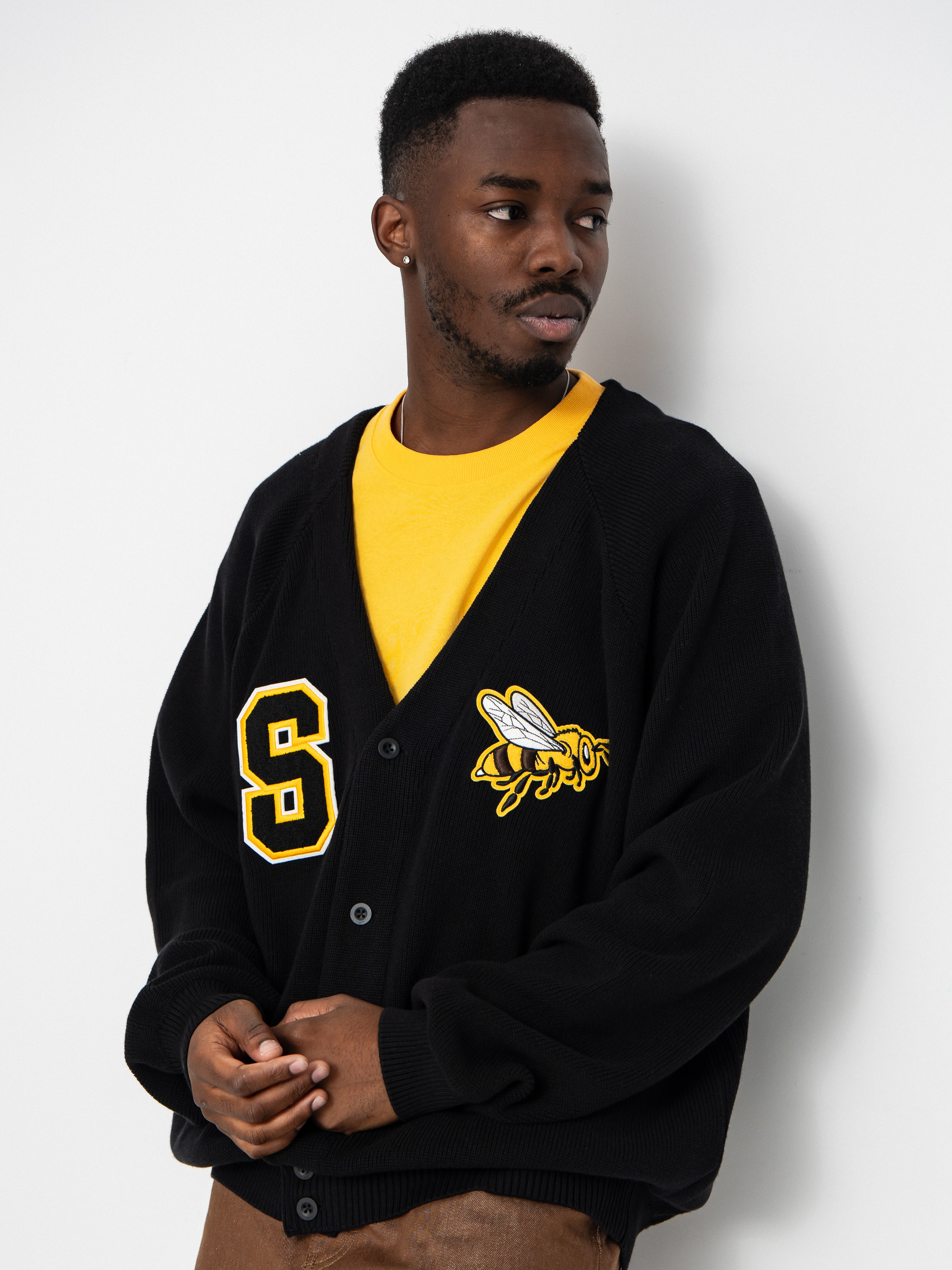 Nike SB Sweater Collegial Cardigan (black)