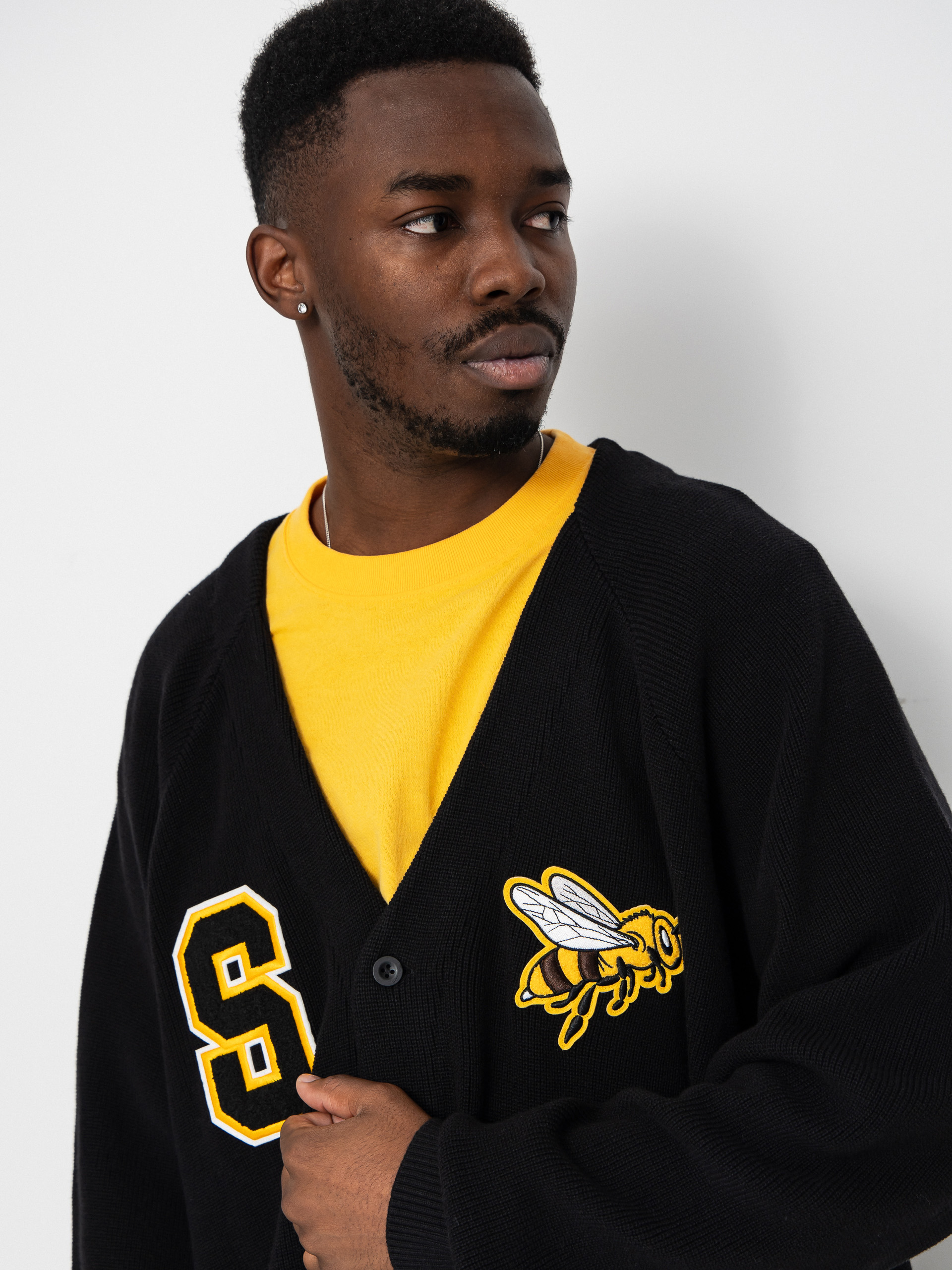 Nike SB Sweater Collegial Cardigan - black (black)