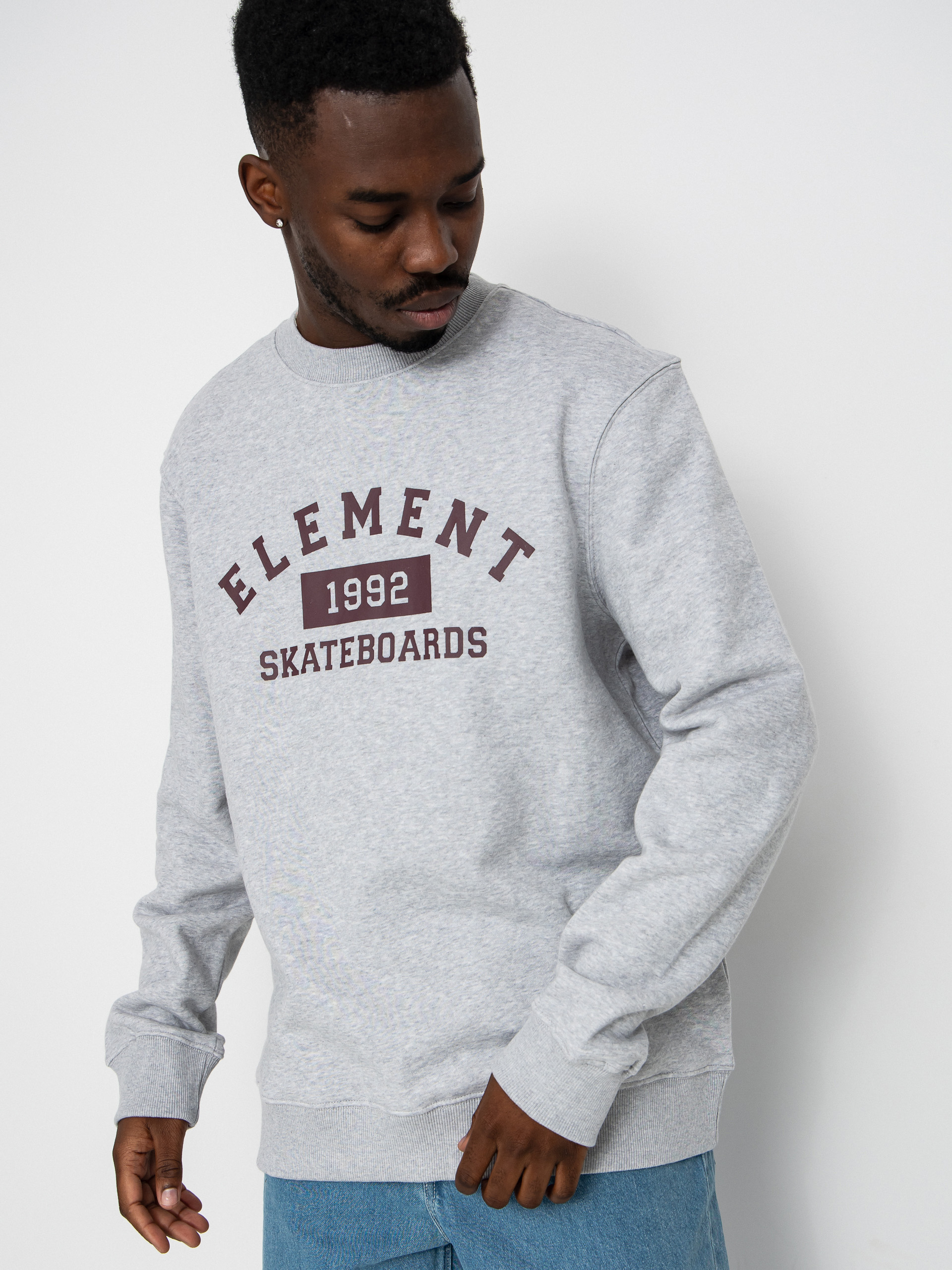 Element Home Team Cr Sweatshirt (mid grey heather)