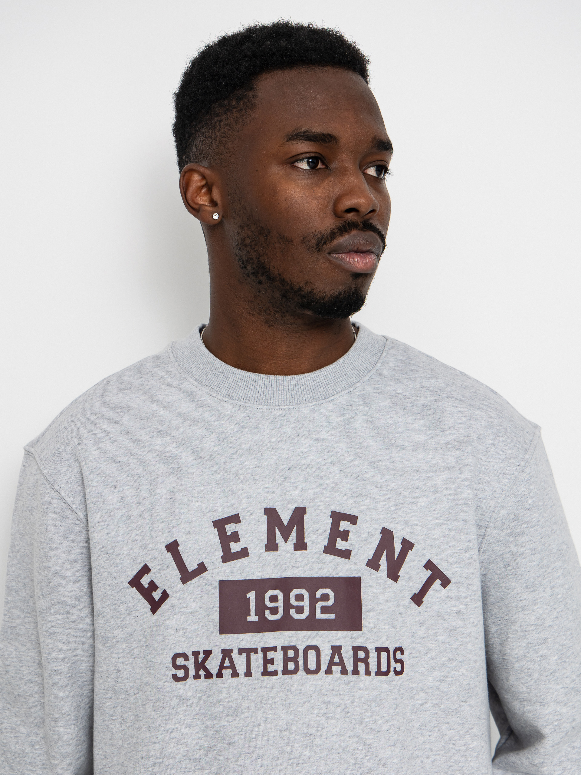Element Home Team Cr Sweatshirt (mid grey heather)