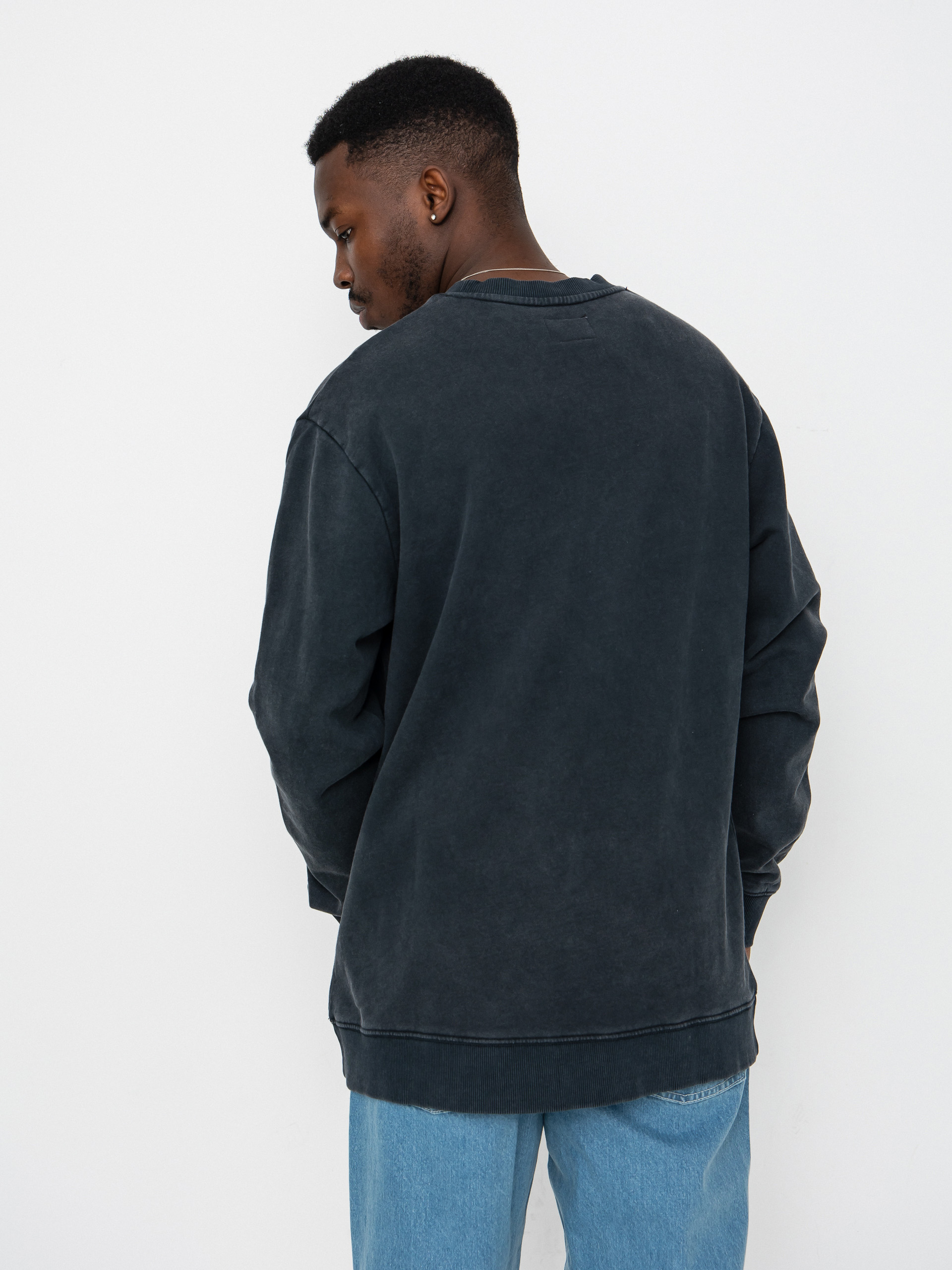 DC Skull Shock Crew Sweatshirt (black)