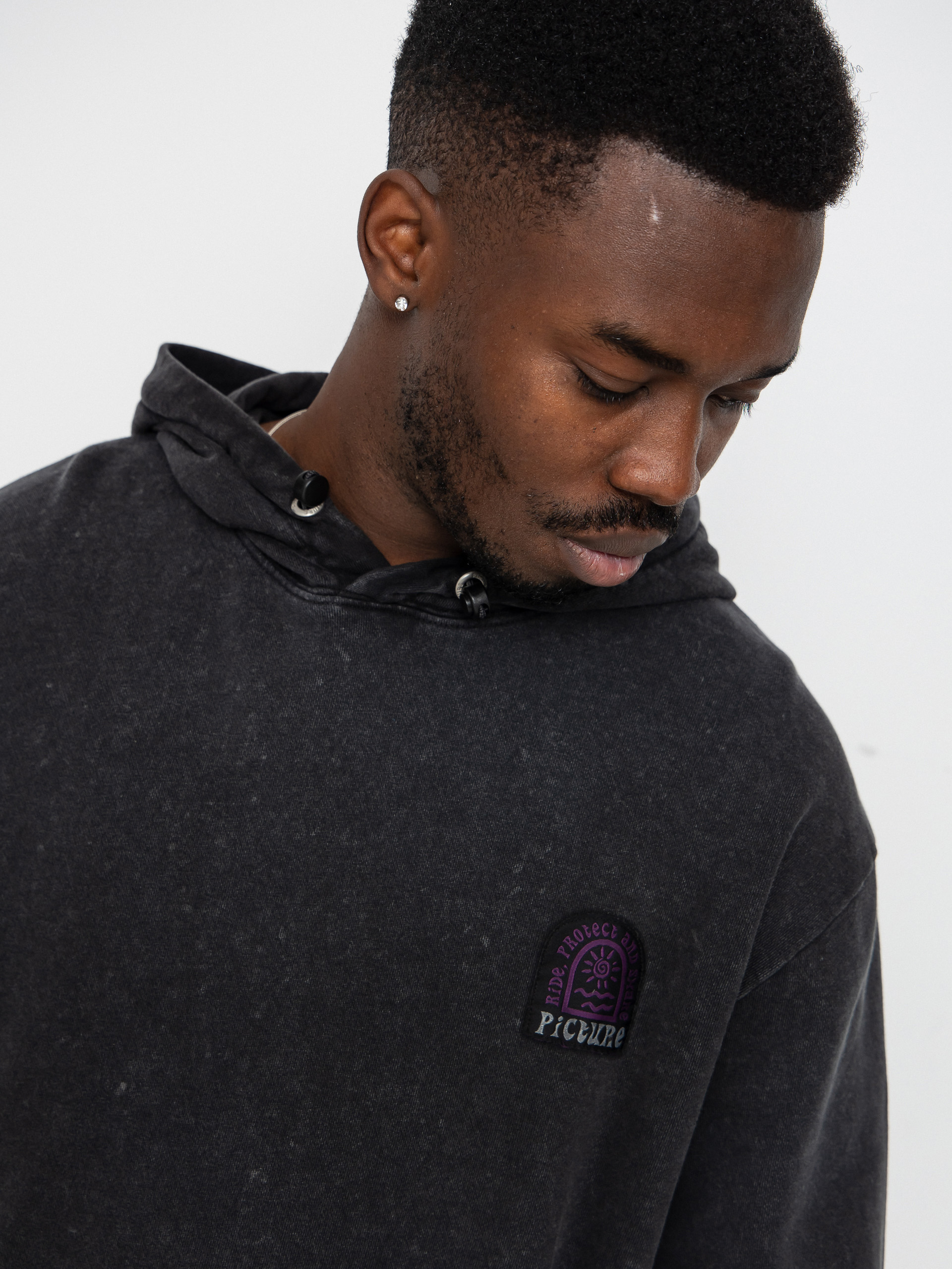 Picture Picturide Fleece Jacke (black washed)