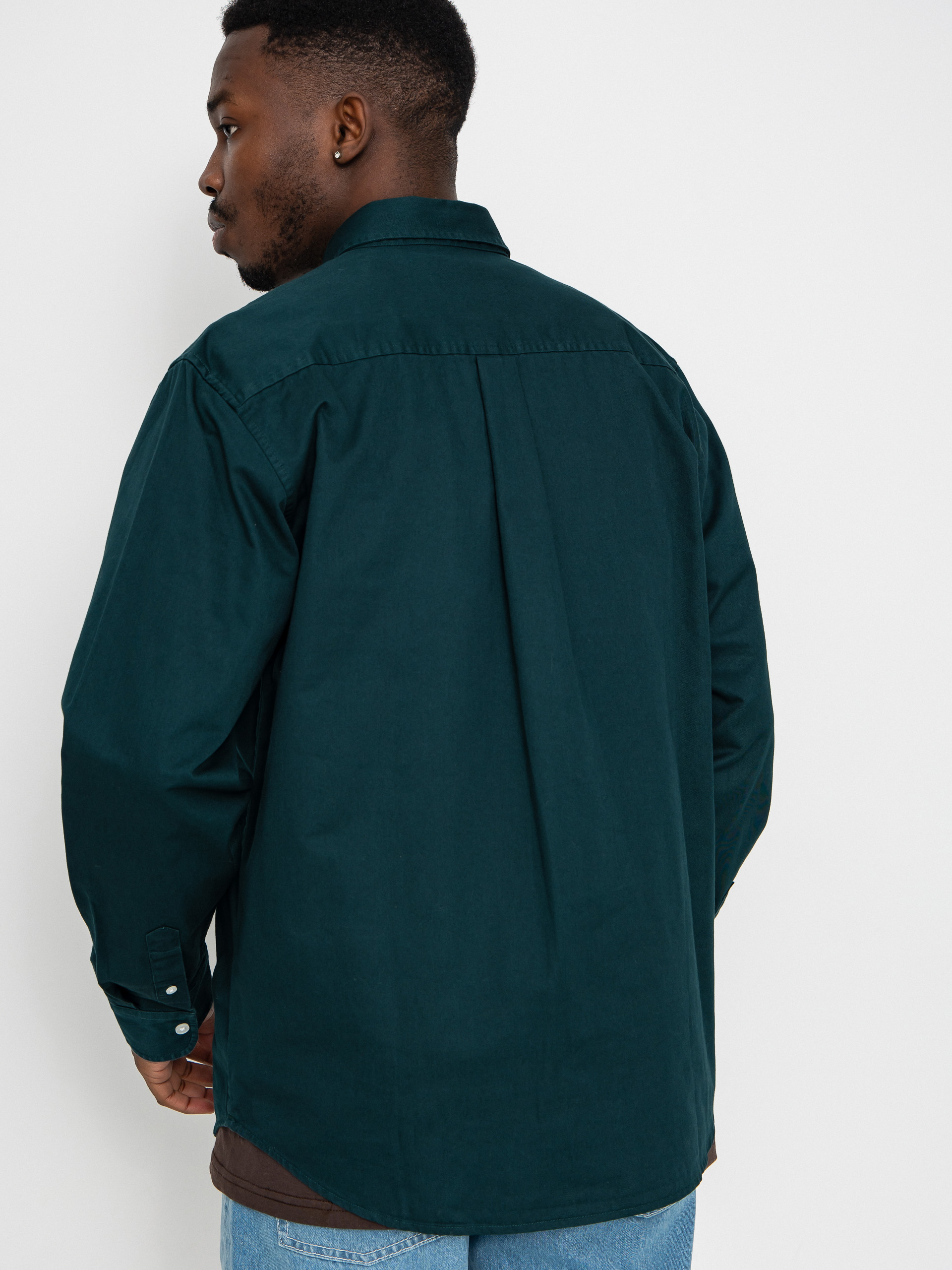 Carhartt WIP Madison Shirt (dark fir/wax)