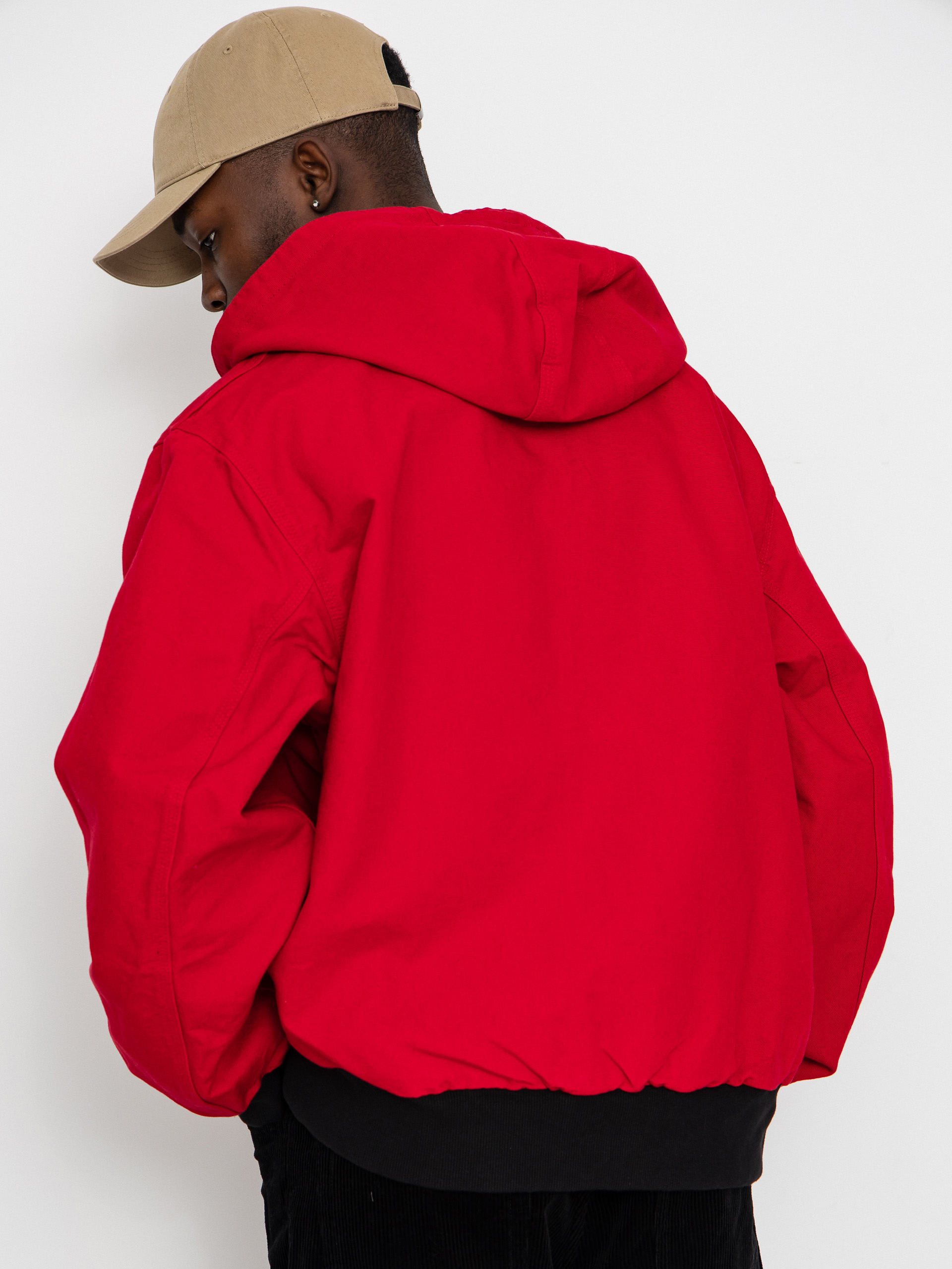 Carhartt WIP Jacke 50 Years Anniversary OG Active (black/usa red/rinsed)