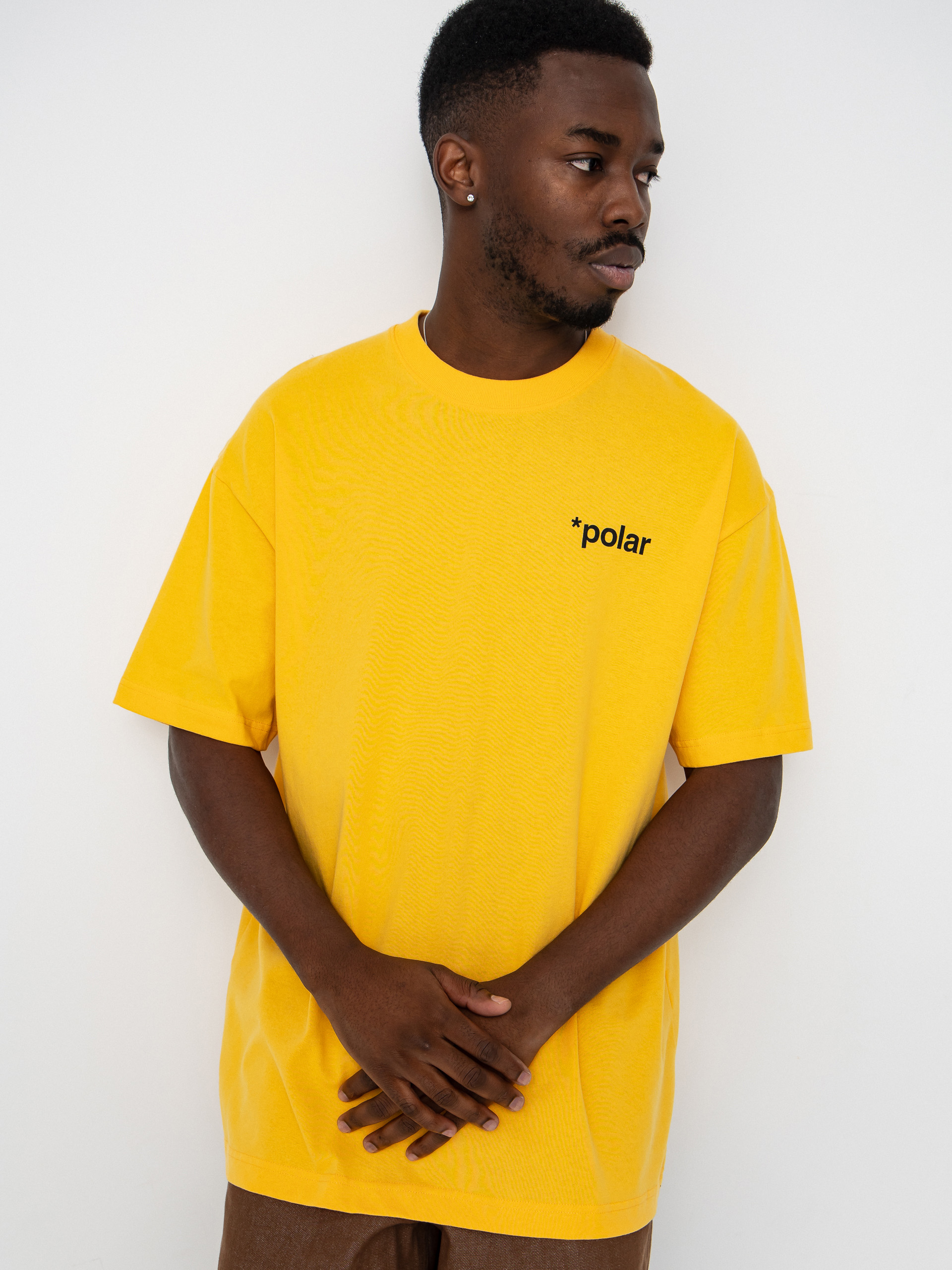 Polar Skate T-Shirt Useless Wooden Dog (yellow)