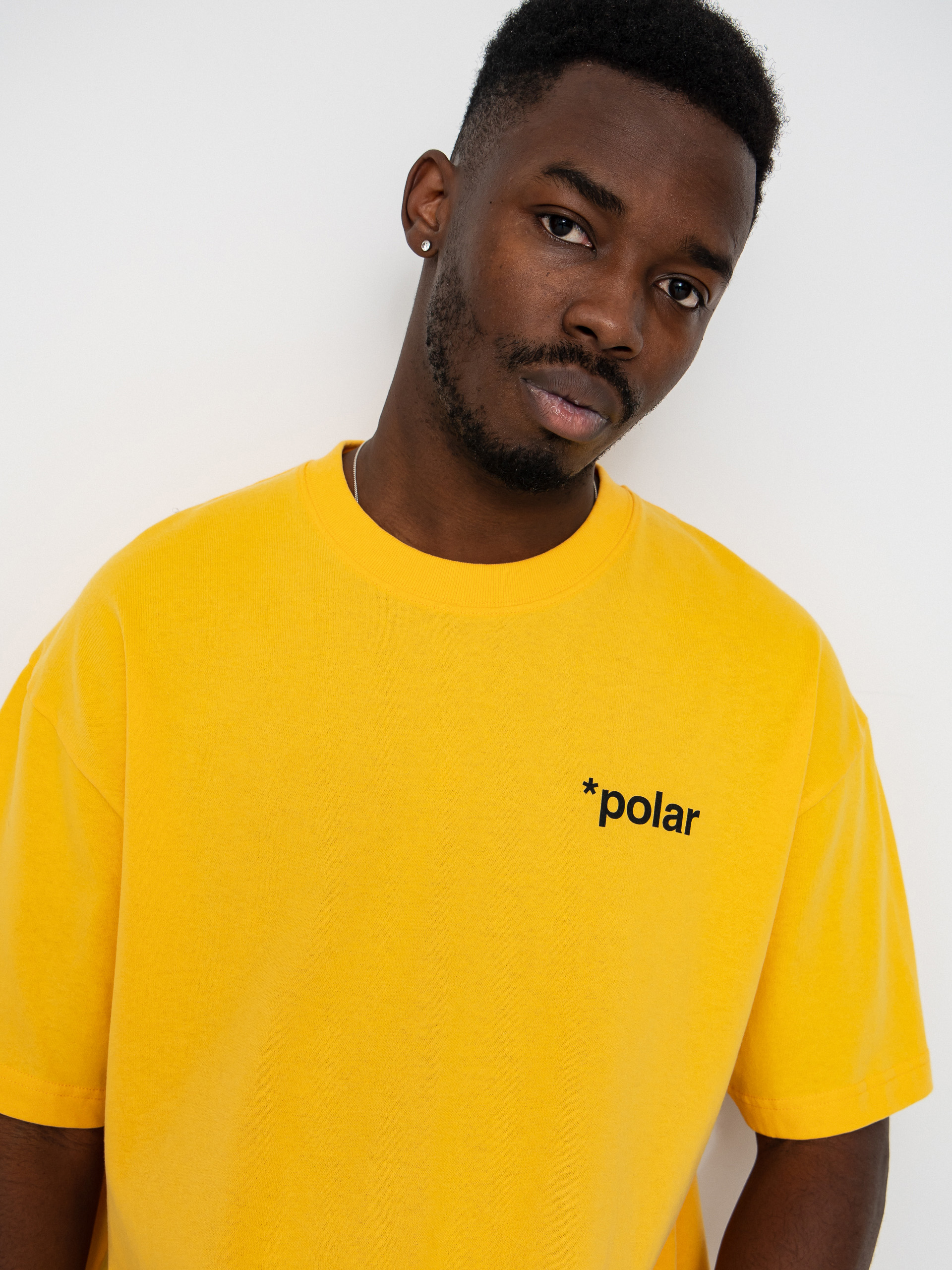 Polar Skate T-Shirt Useless Wooden Dog (yellow)