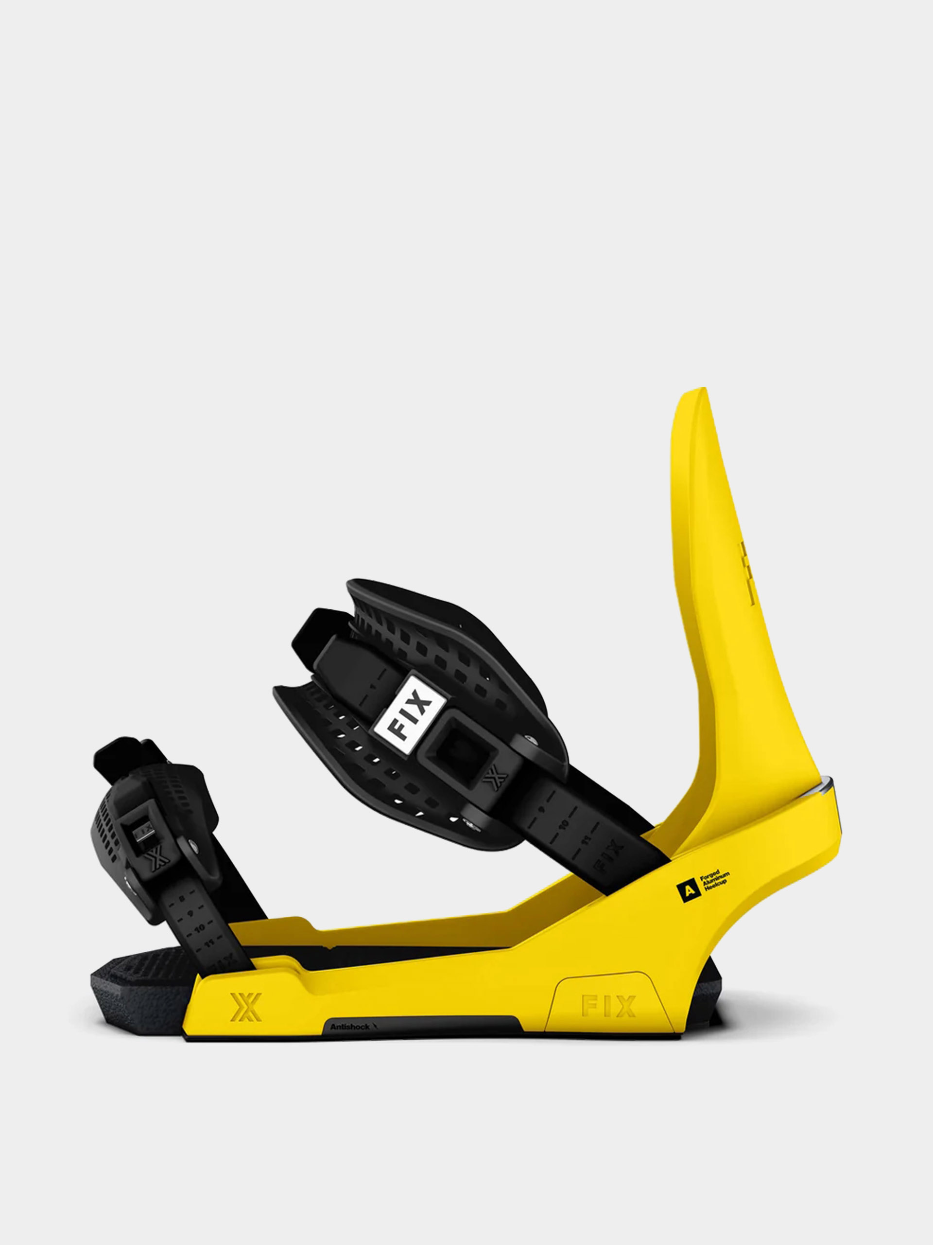 FIX Snowboard bindings Block 3 (saber yellow)