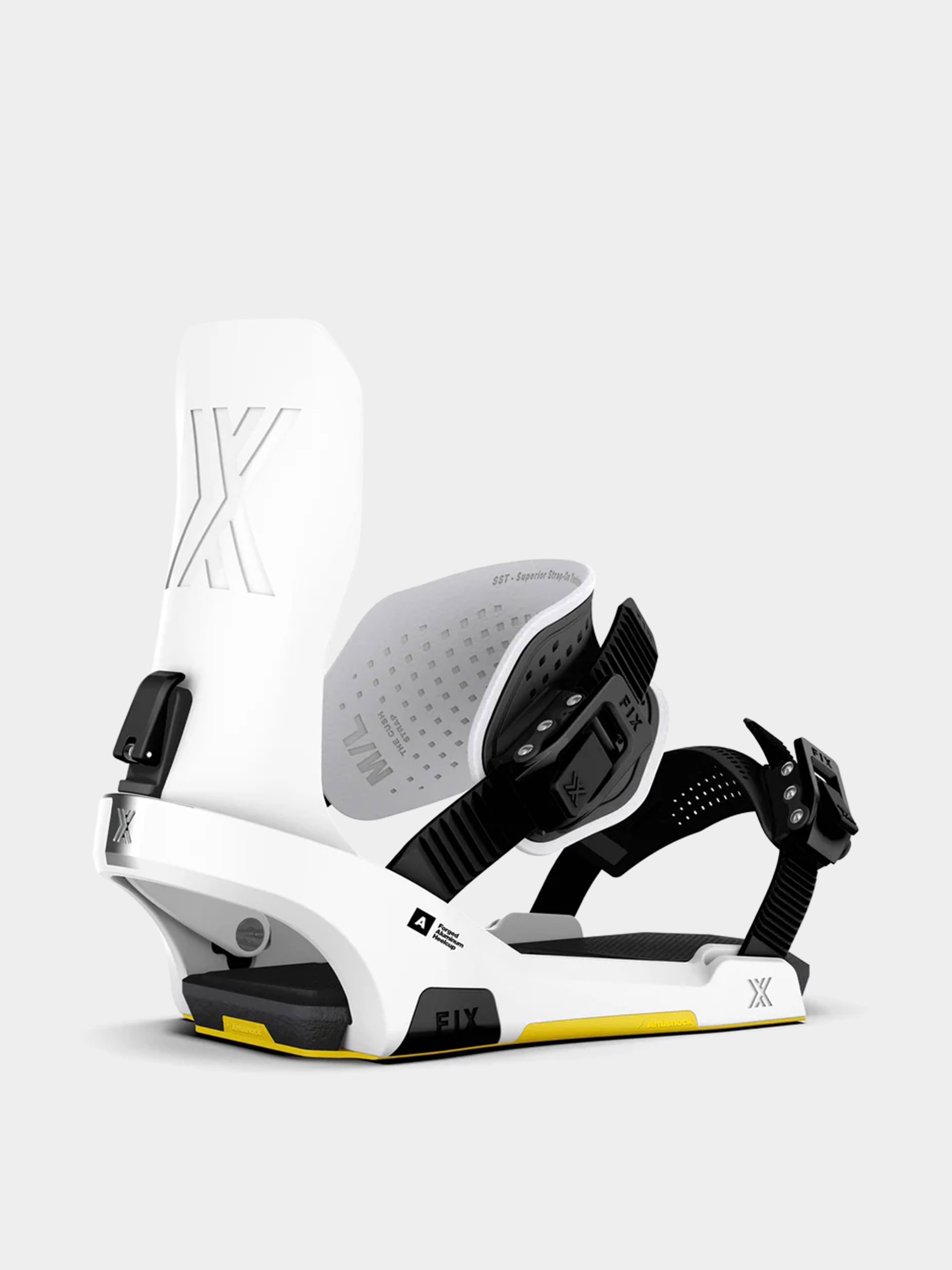 FIX Snowboard bindings Block 5 (frost white)