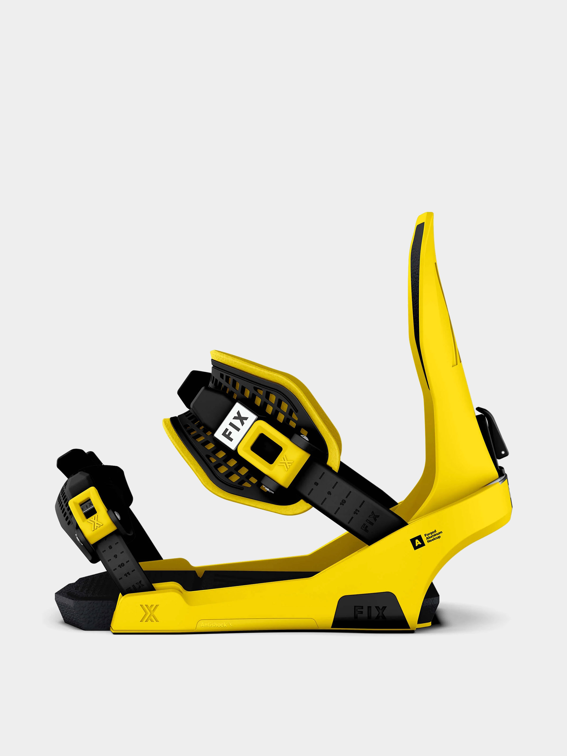FIX Snowboard bindings Block 5 (saber yellow)