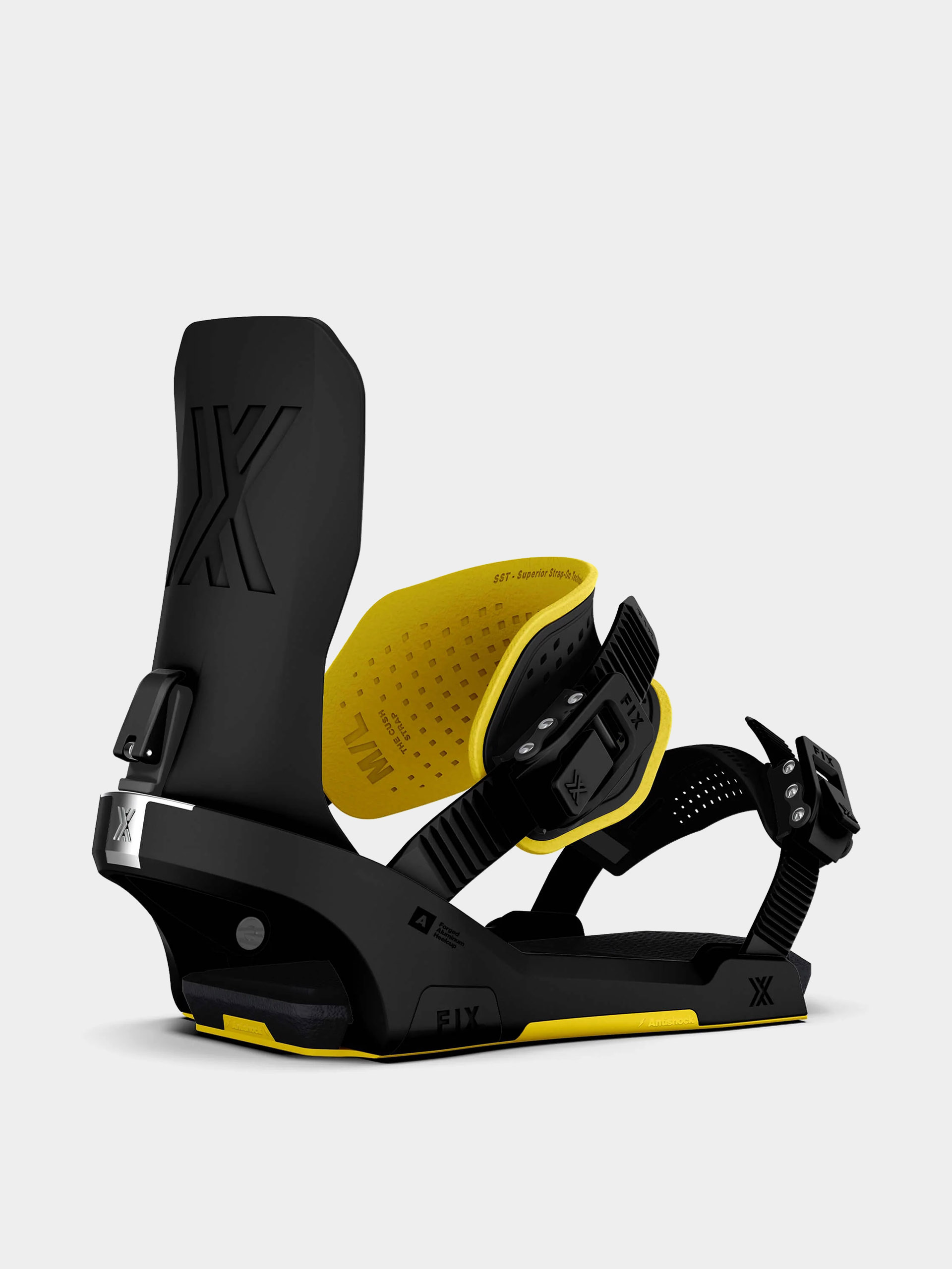 FIX Snowboard bindings Block 5 (true black)