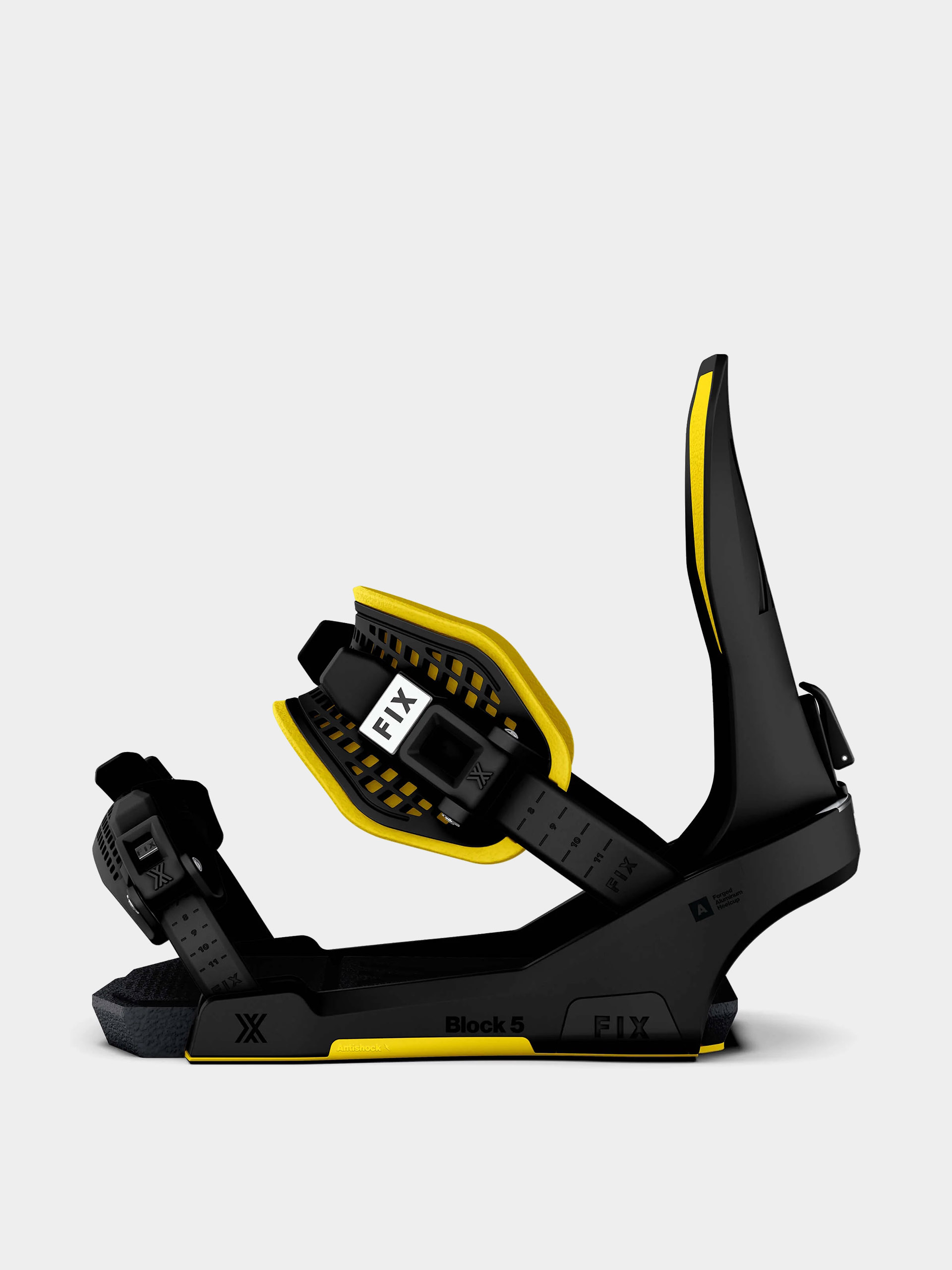 FIX Snowboard bindings Block 5 (true black)
