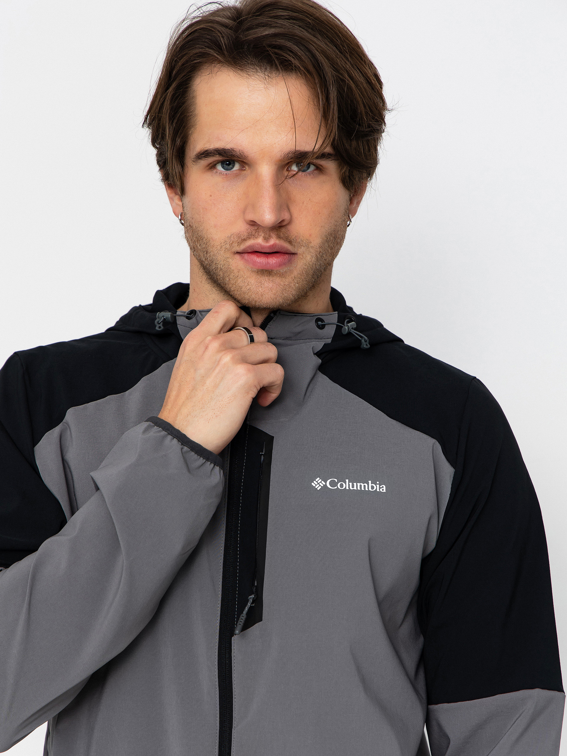 Columbia Jacke Tech Softshell HD (city grey/black)