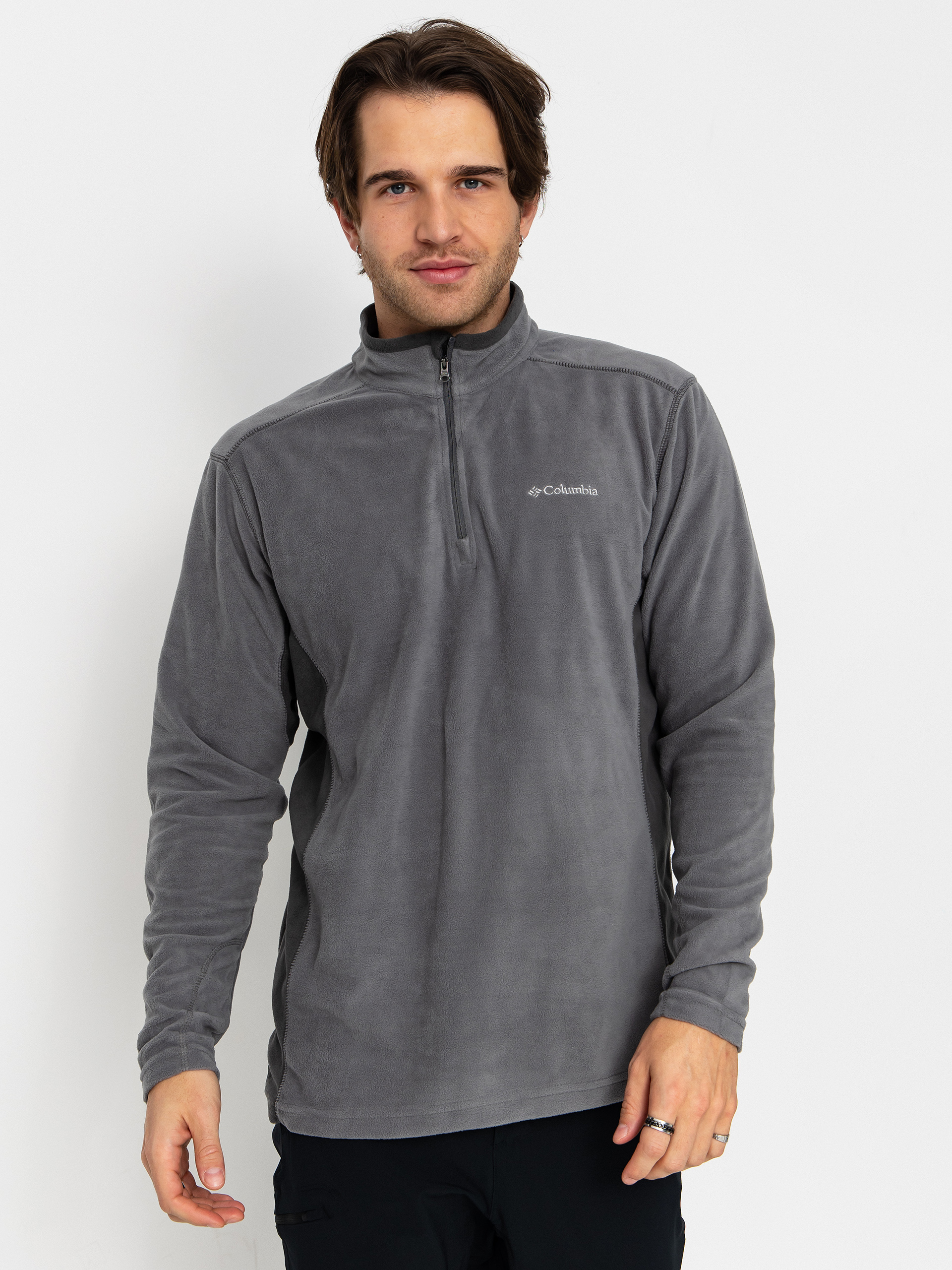 Columbia Fleece  Klamath Range II Half Zip (city grey/shark)