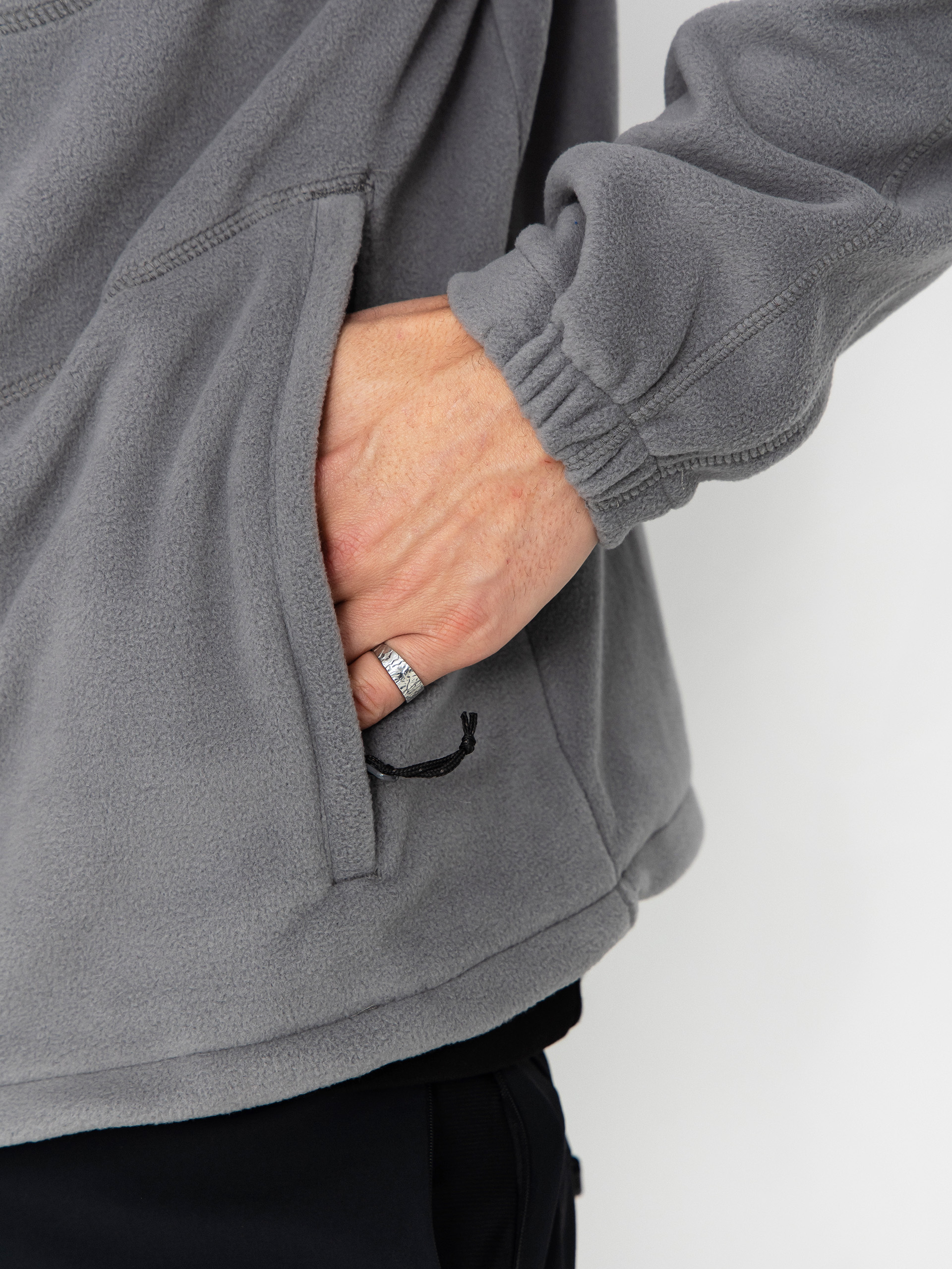 Mens Columbia Fast Trek II Full Zip Fleece  (city grey)