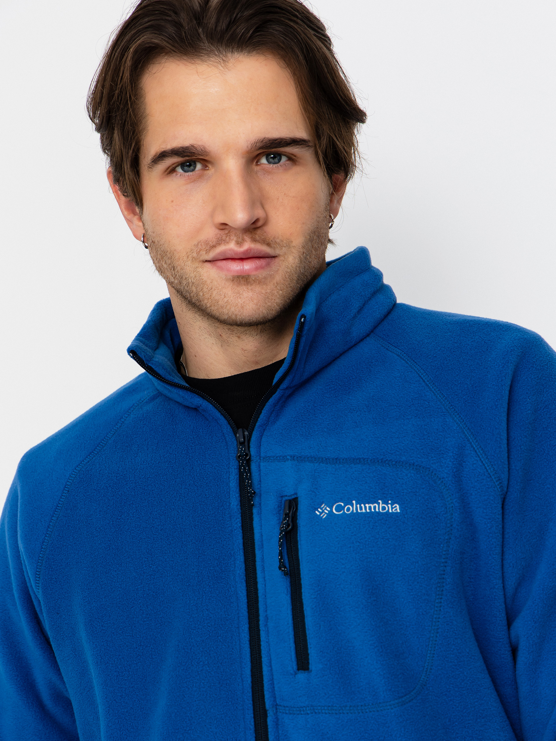 Herren Columbia Fleece Jacke Fast Trek II Full Zip (mountain blue)