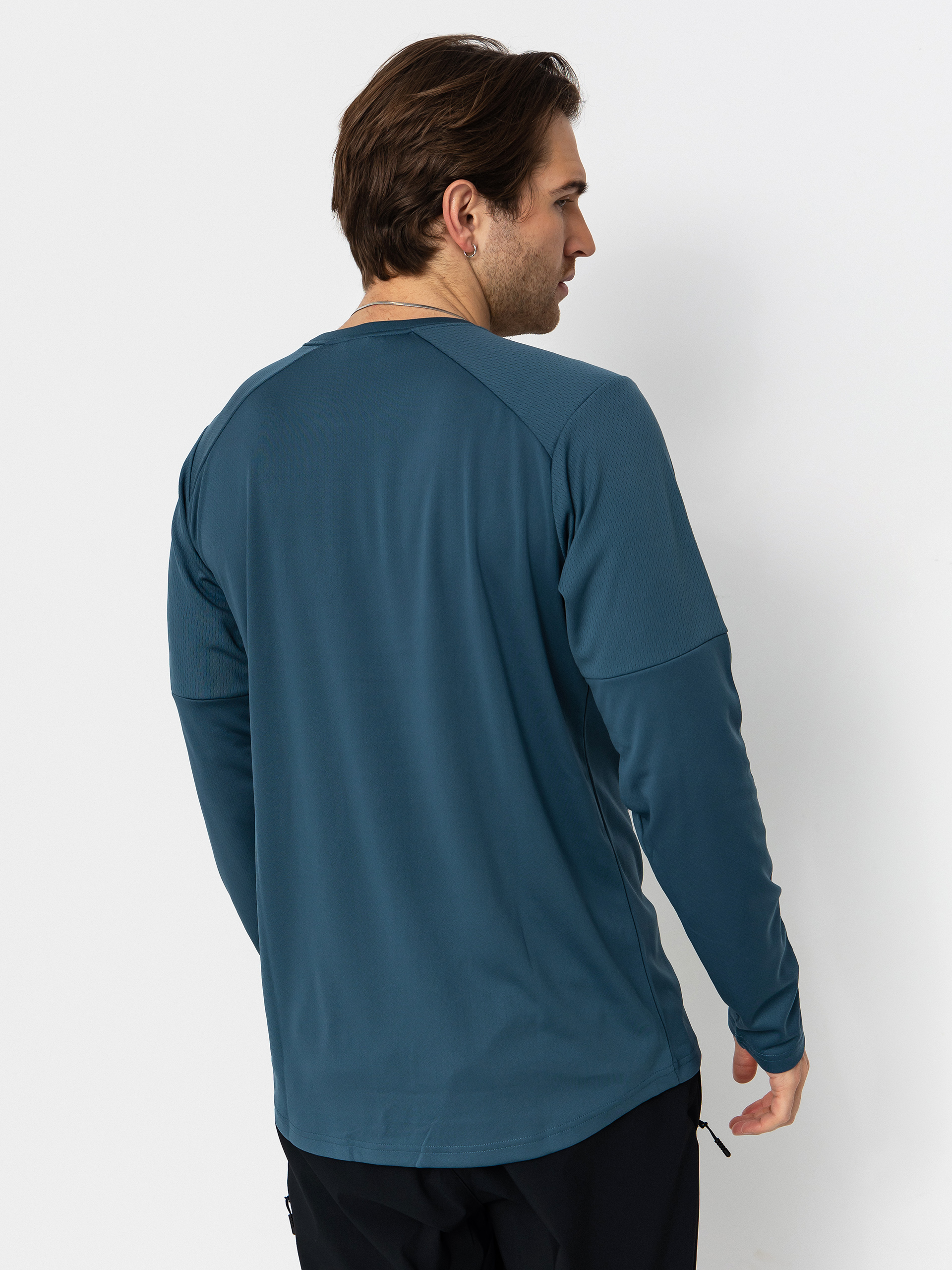 Columbia Longsleeve Tech Knit Crew (everblue/crush)