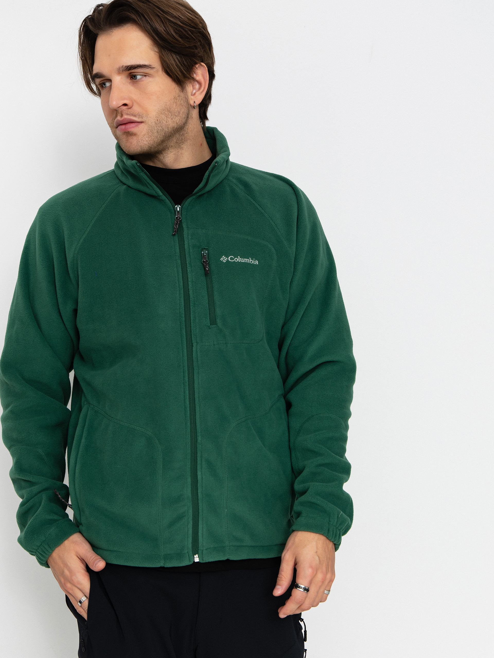 Fleecejacke Columbia Fast Trek II Full Zip Fleece Shark Black Herren