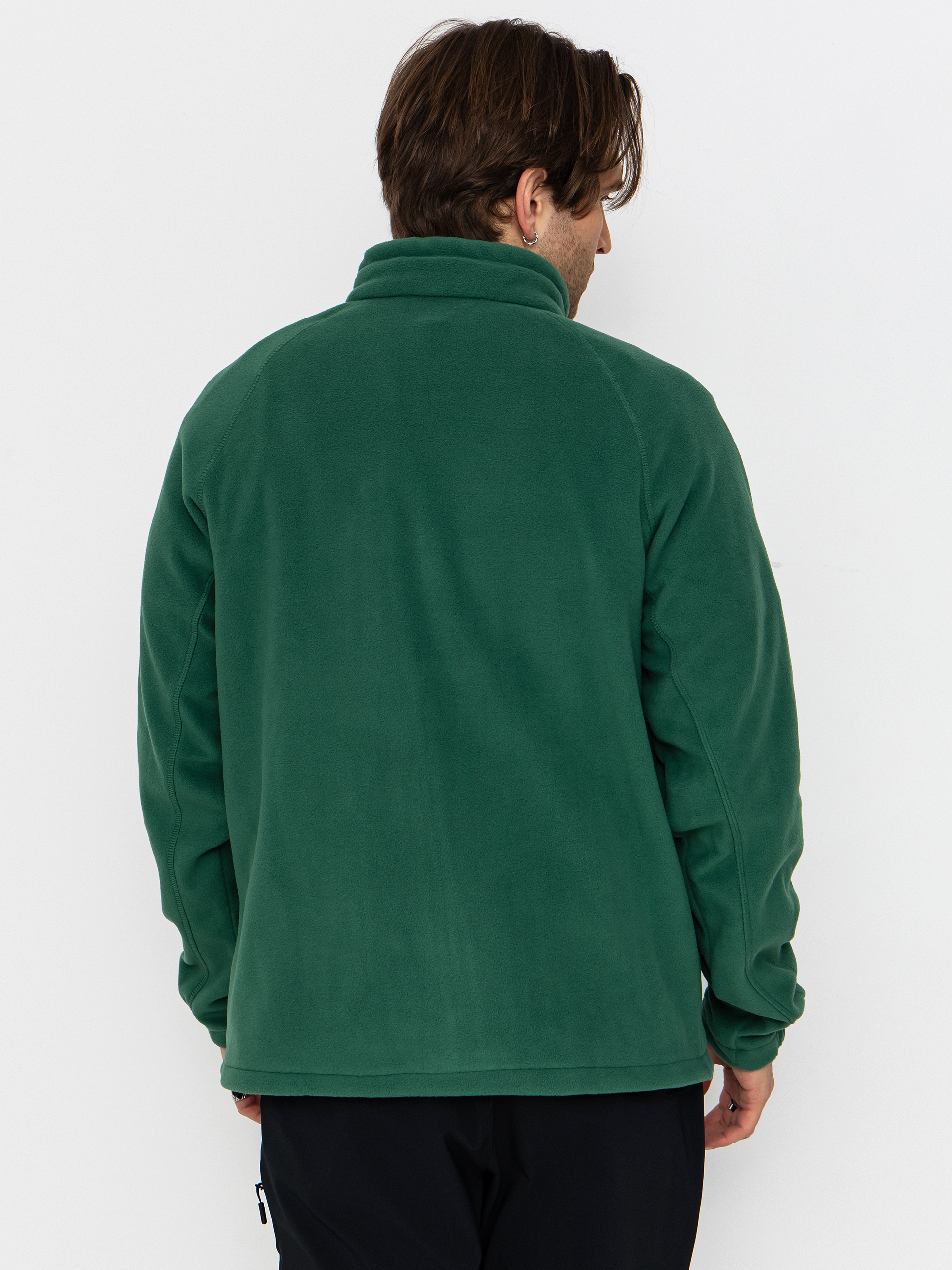 00s columbia パフジャケット L アップルグリーン ドローコード Columbia Fleece Fast Trek II Full Zip - green (rain forest)