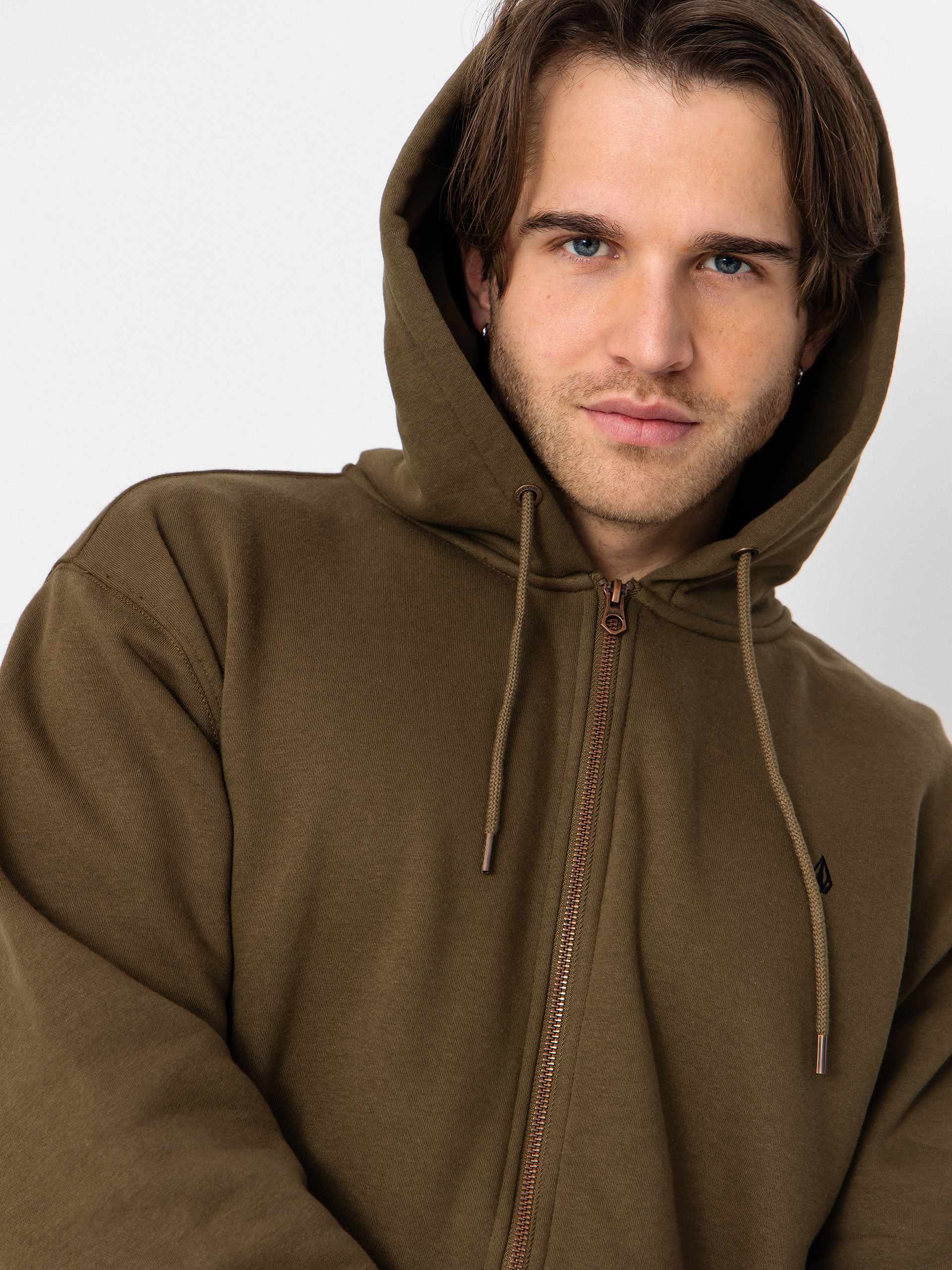 Volcom Hoodie Single Stone ZHD - brown (sage leaf) Volcom Hoodie Single Stone ZHD - brown (sage leaf)