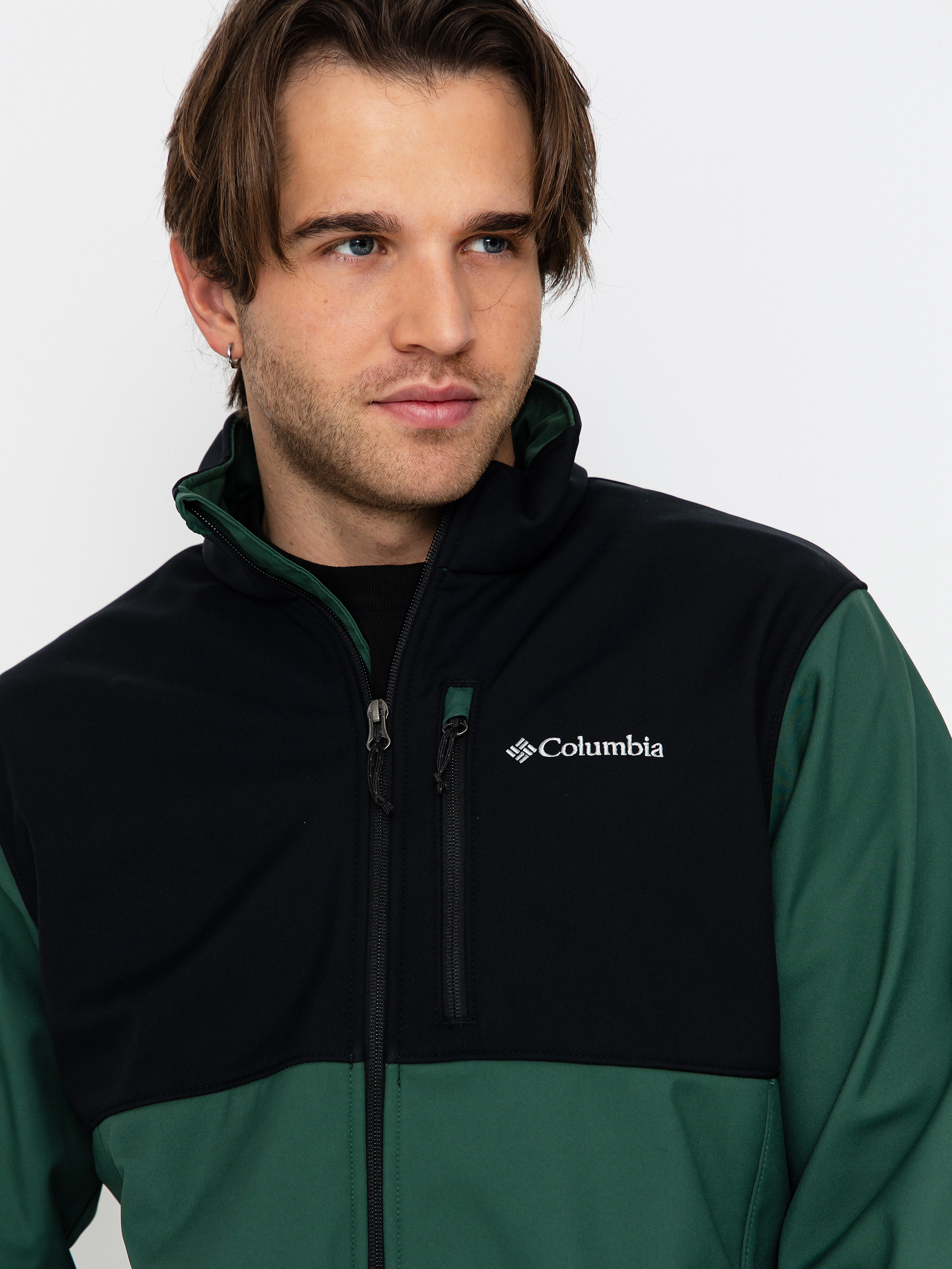 Columbia Jacket Ascender Softshell (rain forest/black)