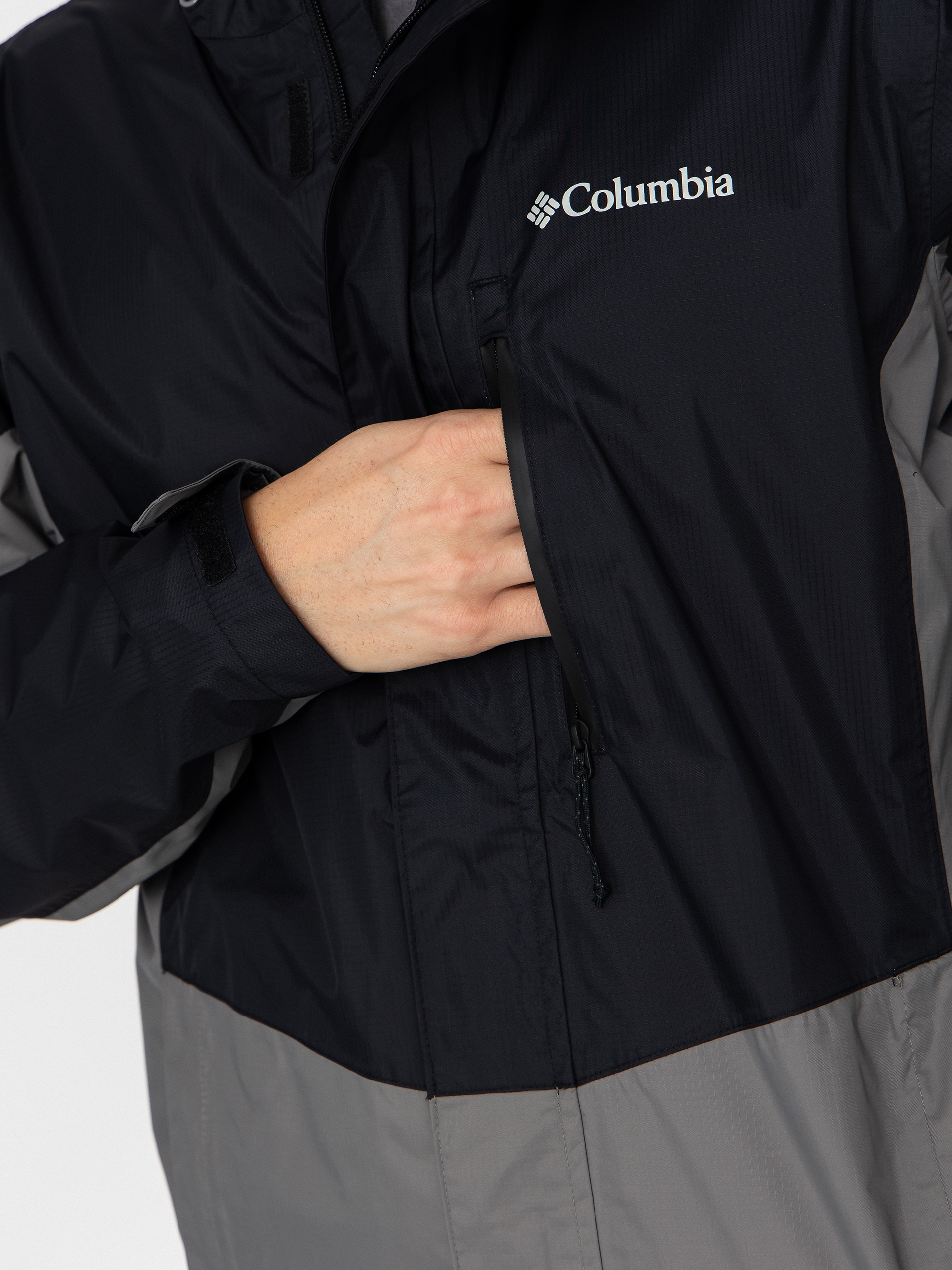 Columbia Jacke Pouring Adventure III (black/city grey)