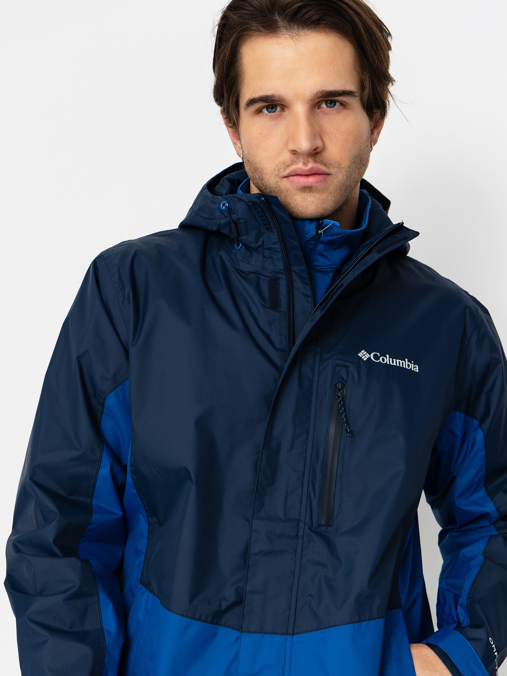 Columbia Jacke Pouring Adventure III (collegiate navy)