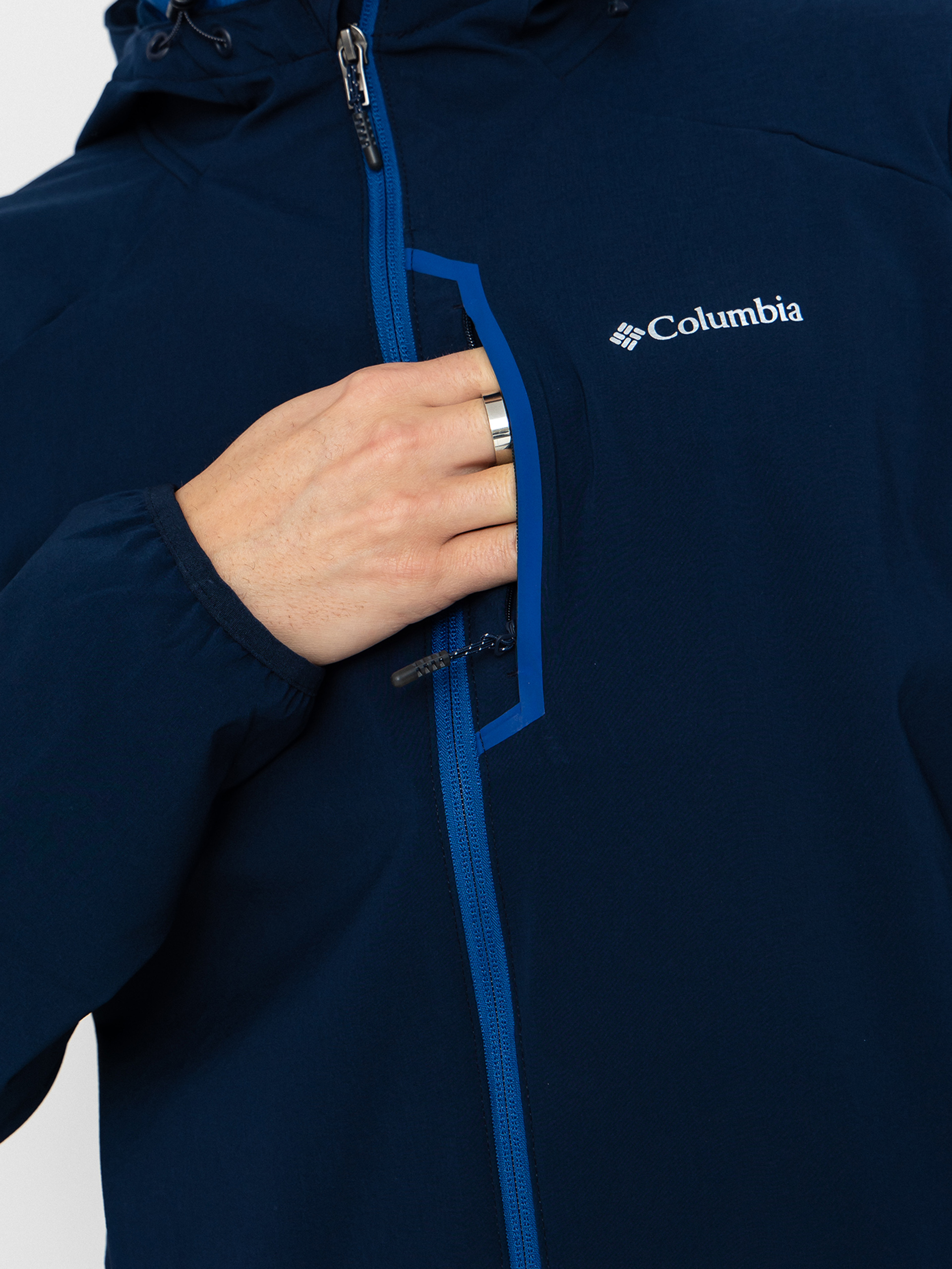 Columbia Jacket Tech Softshell HD - navy blue (collegiate navy)