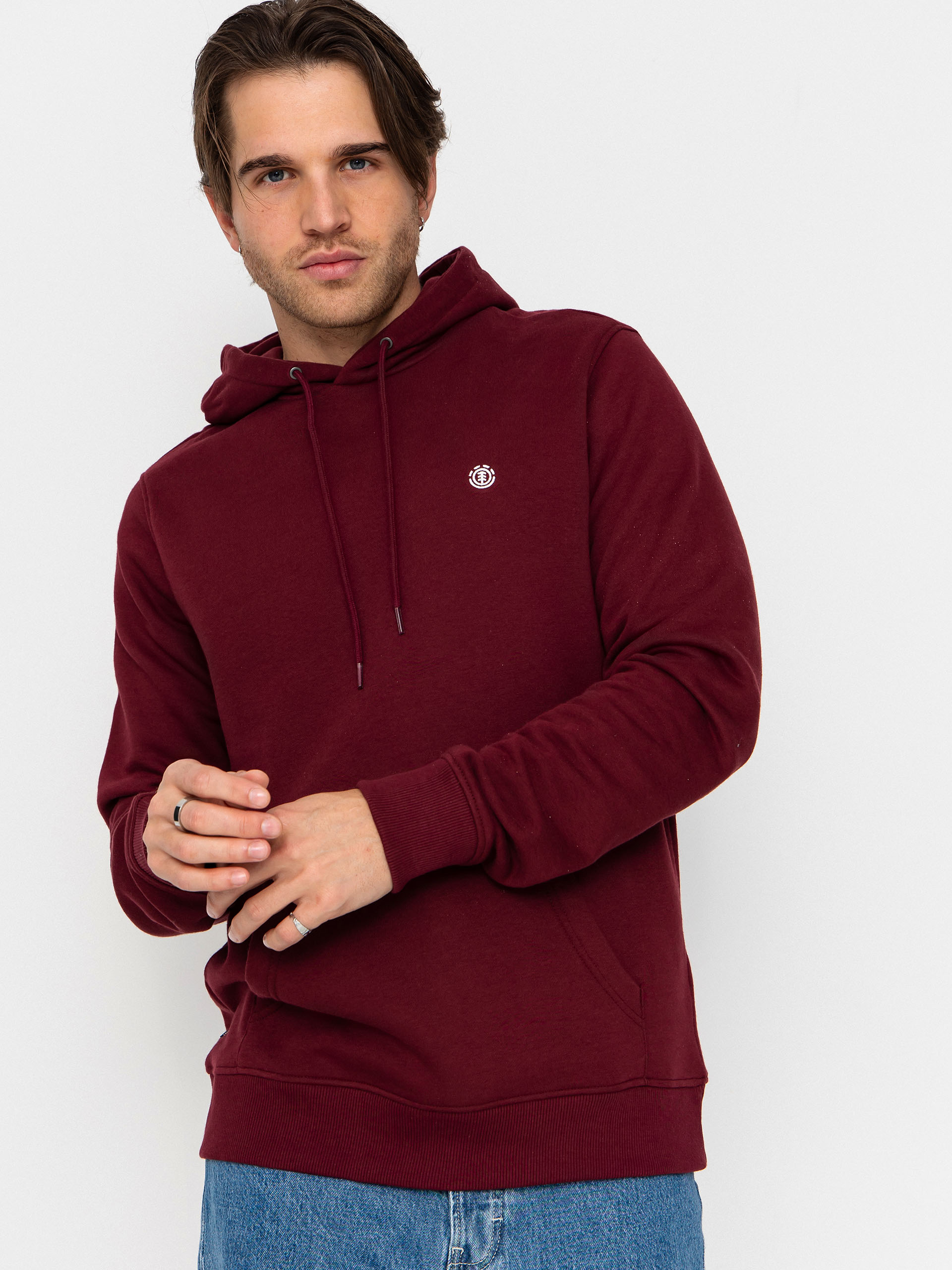 Element Icon Embroidery HD Hoodie (zinfandel)