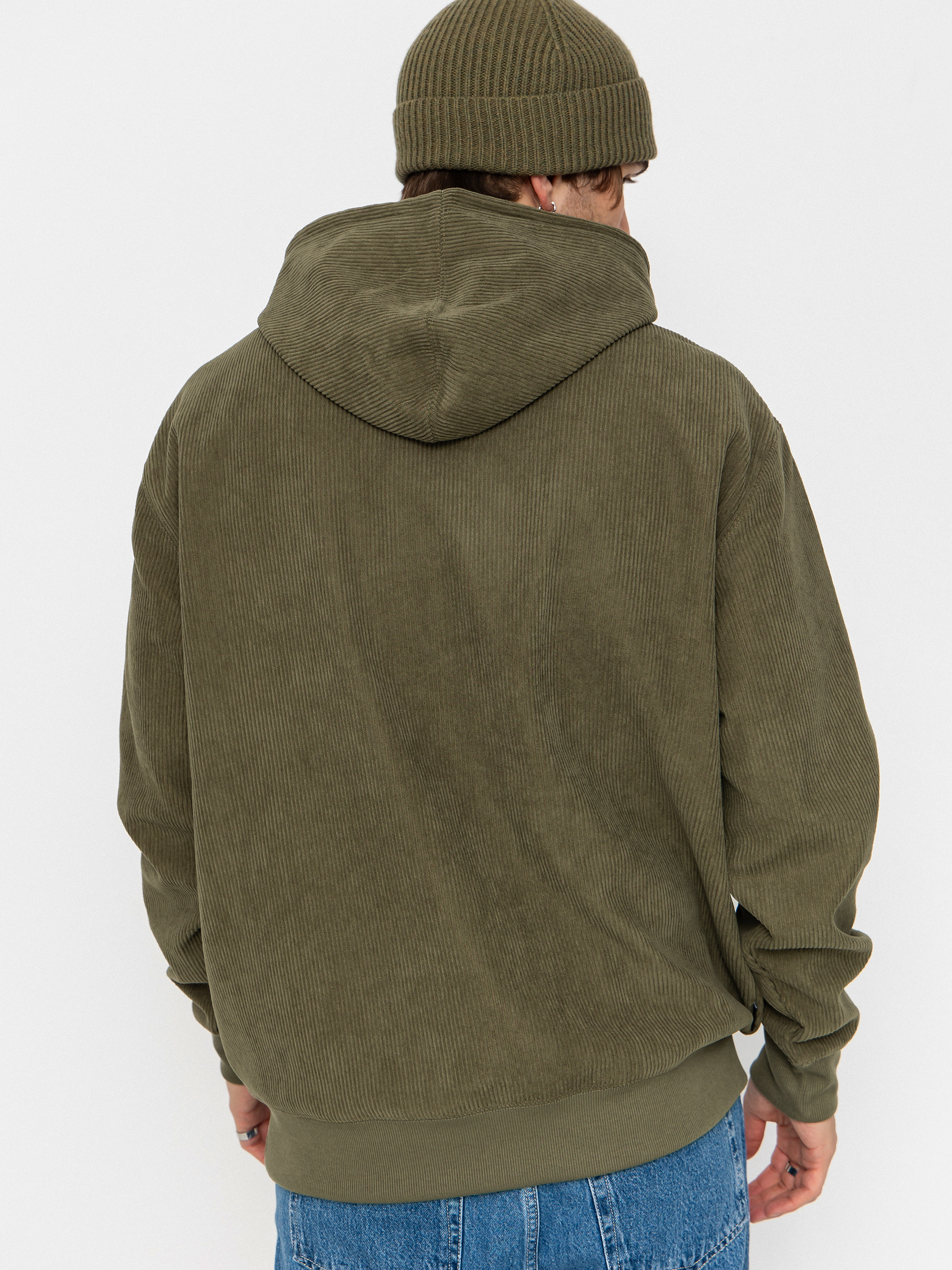 Element Serif Corduroy HD Hoodie (kalamata)