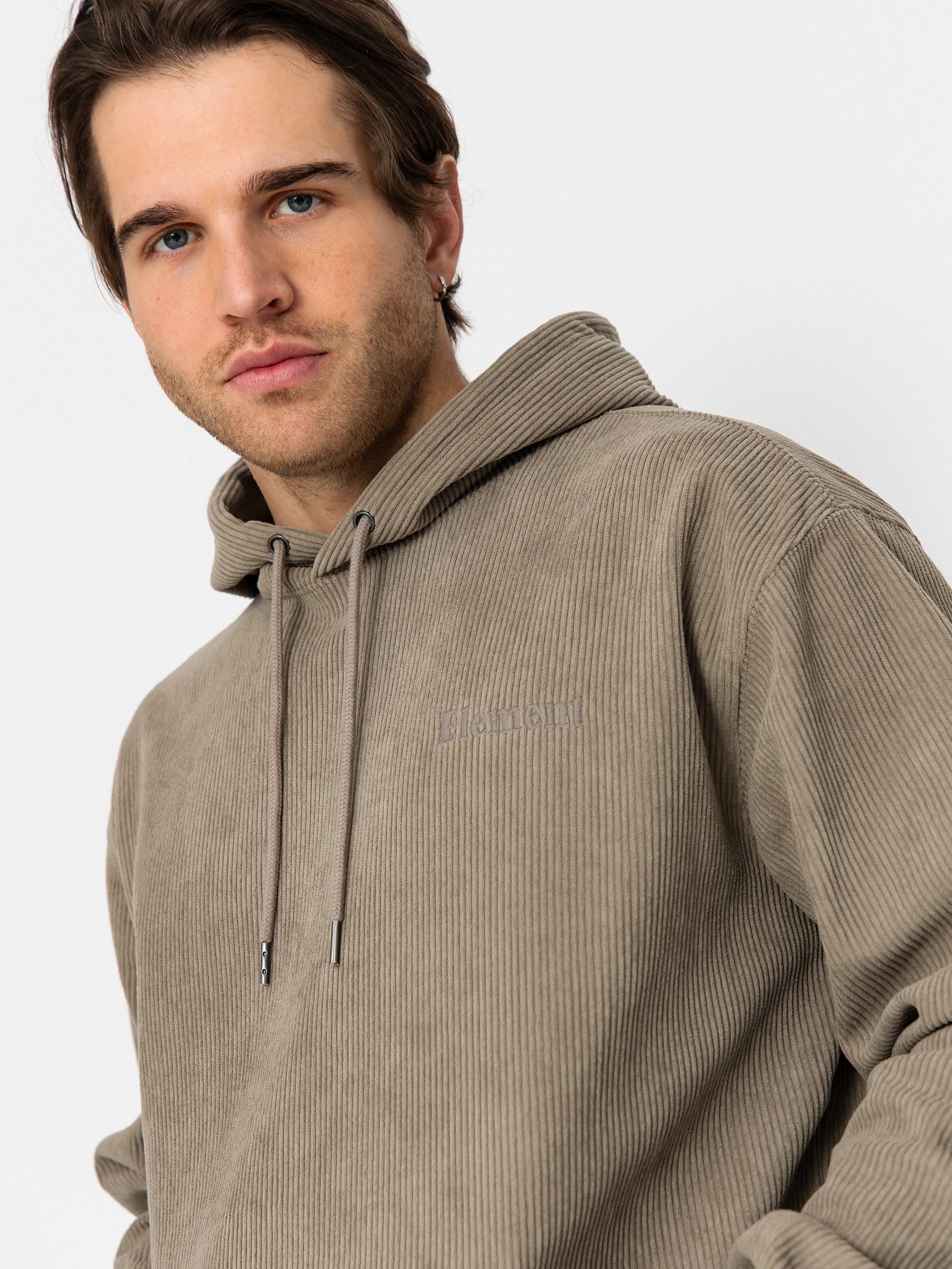 Element Serif Corduroy HD Hoodie (aluminum)