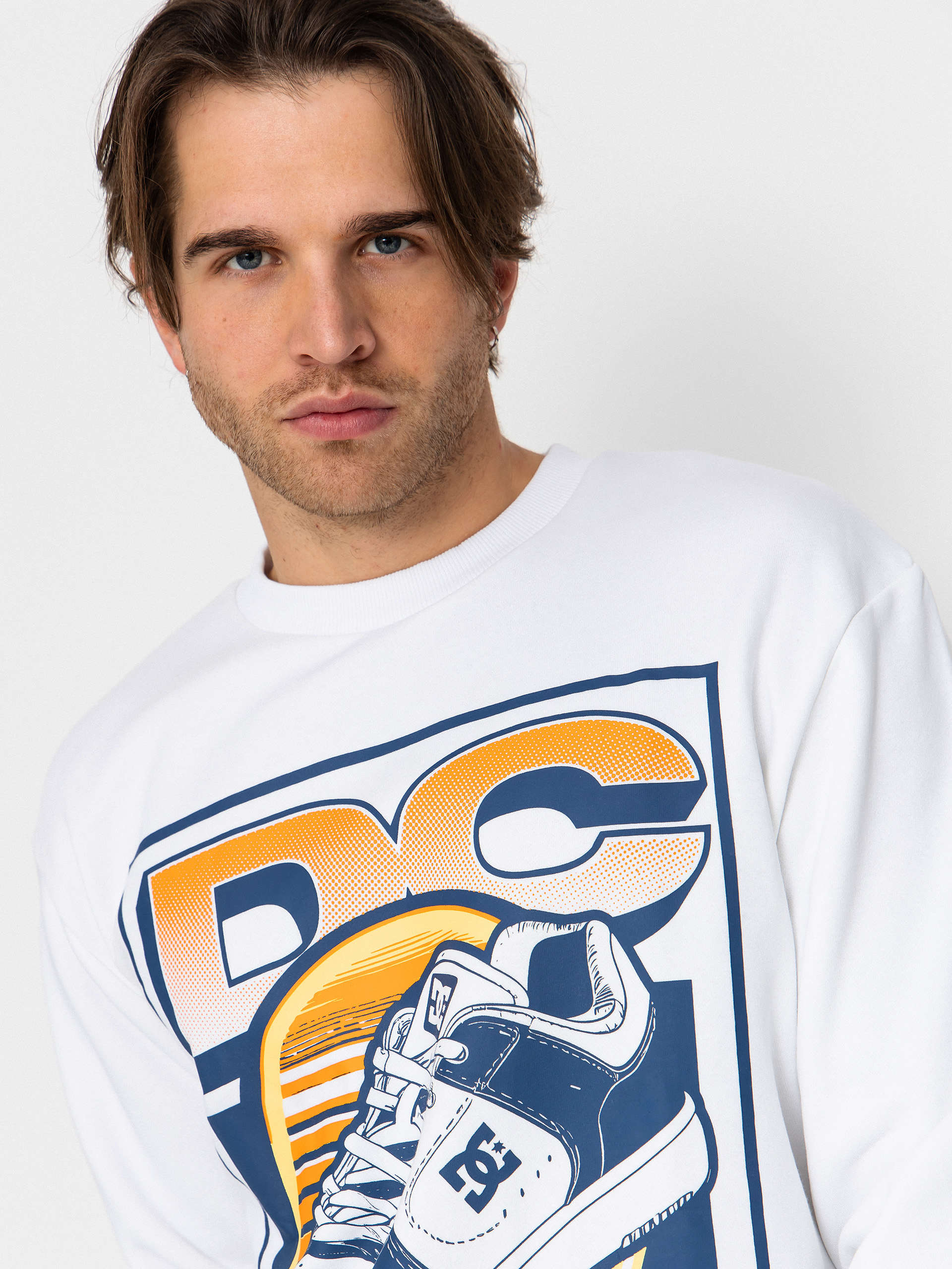DC Manteca Tribute Crew Sweatshirt (white)