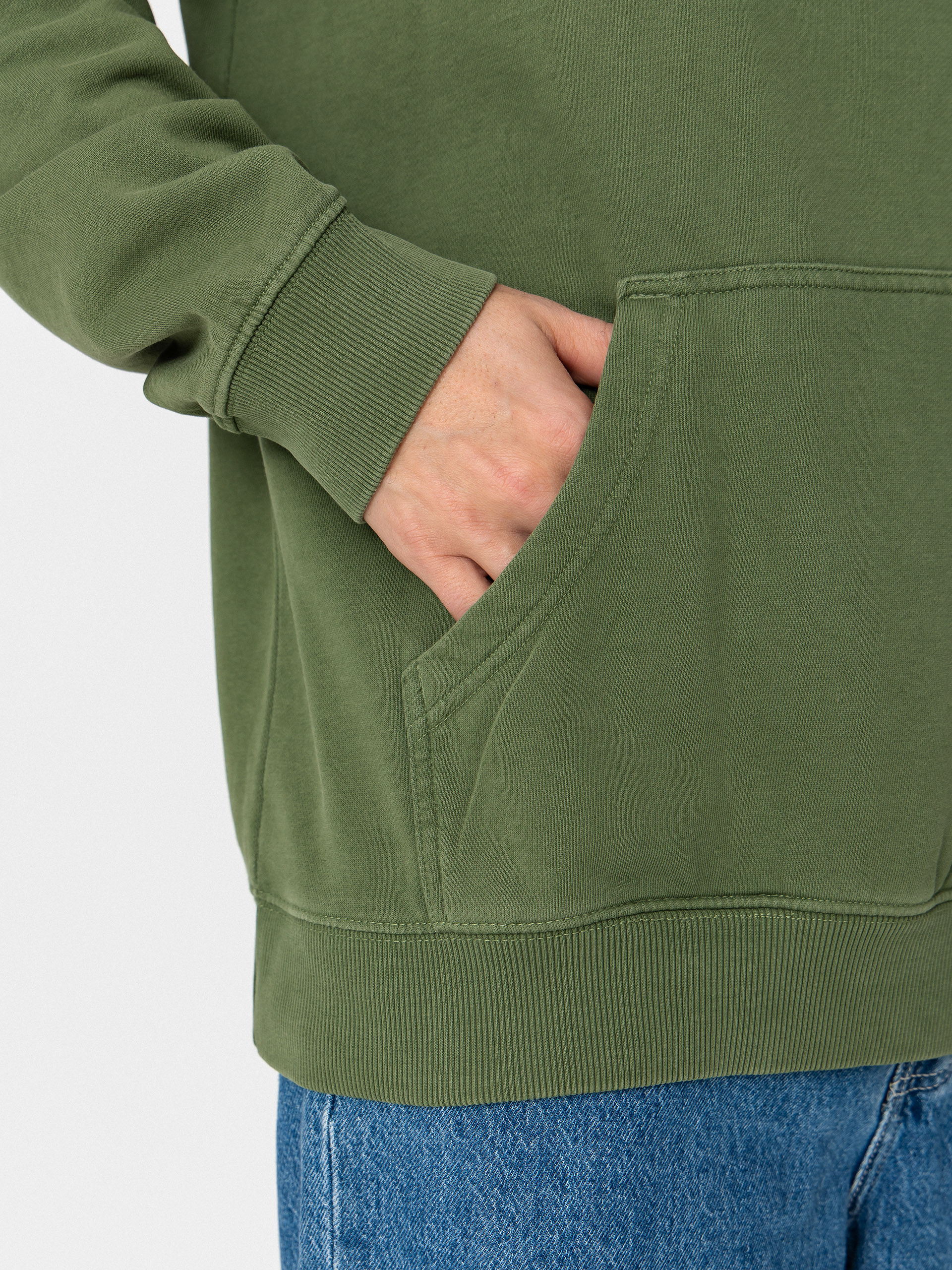 DC Laugh Stack HD Hoodie (bronze green)