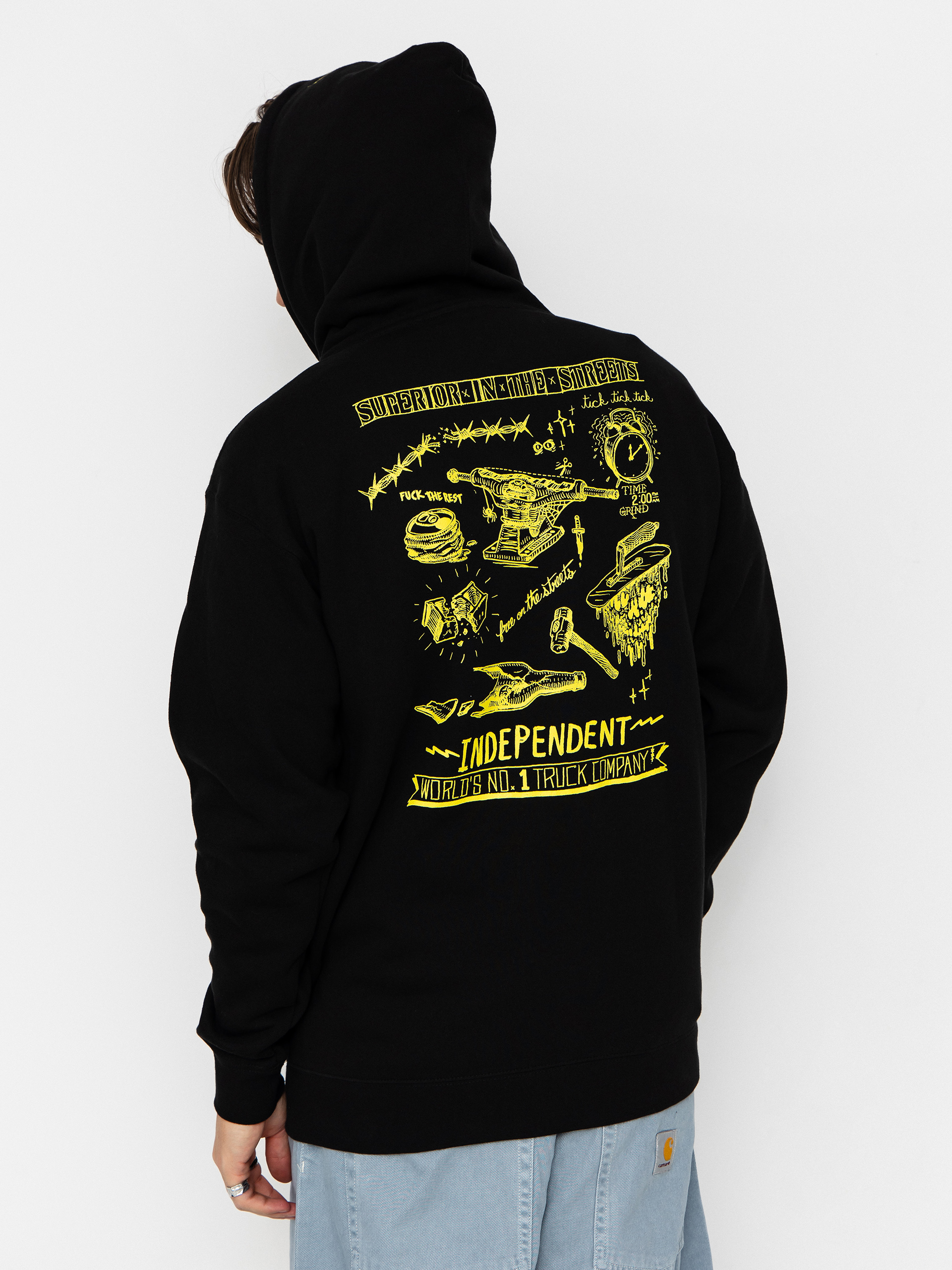 Independent Bratrud Notebook ZHD Hoodie - black (black)