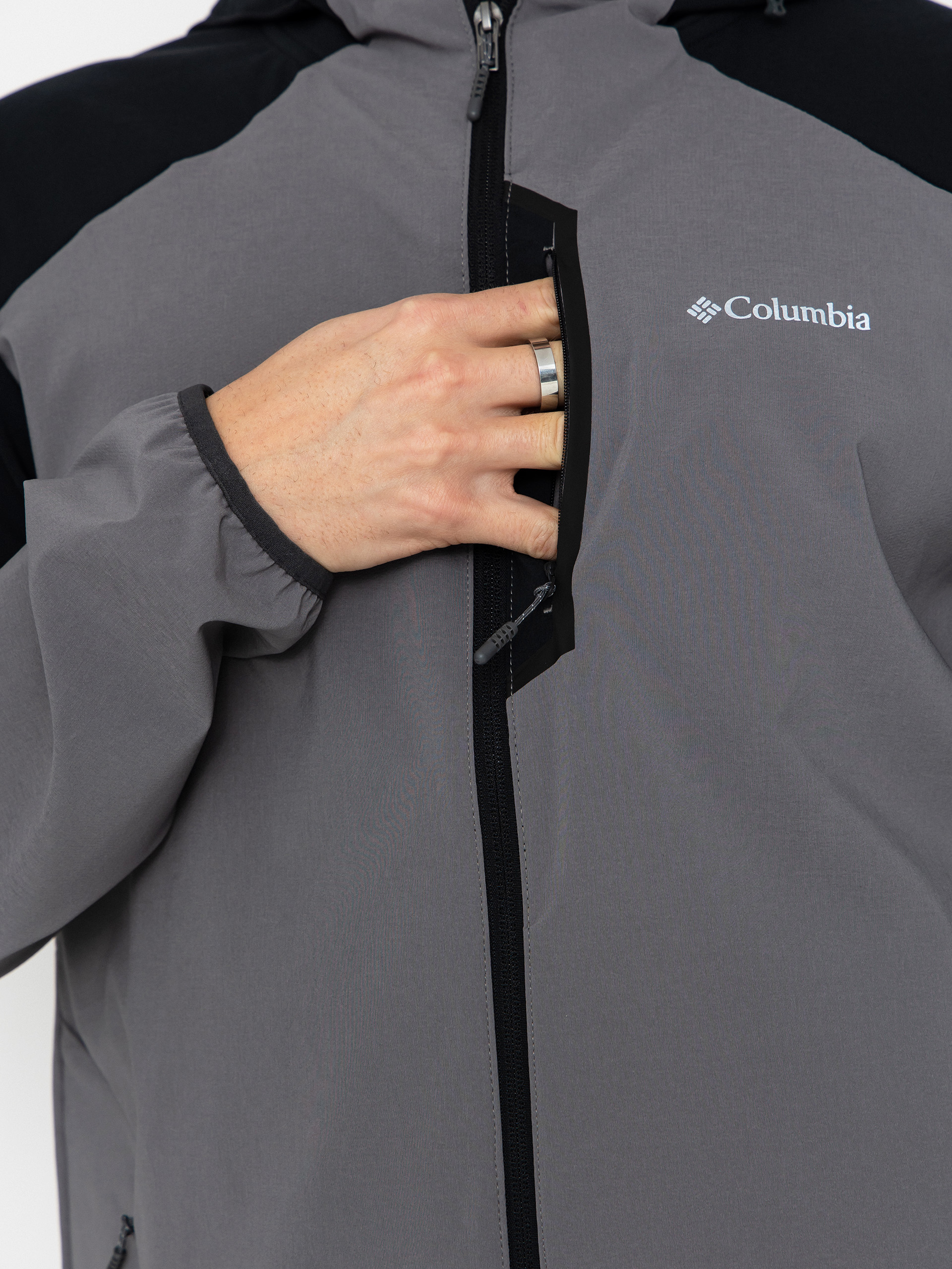 Columbia Jacket Tech Softshell HD (city grey/black)