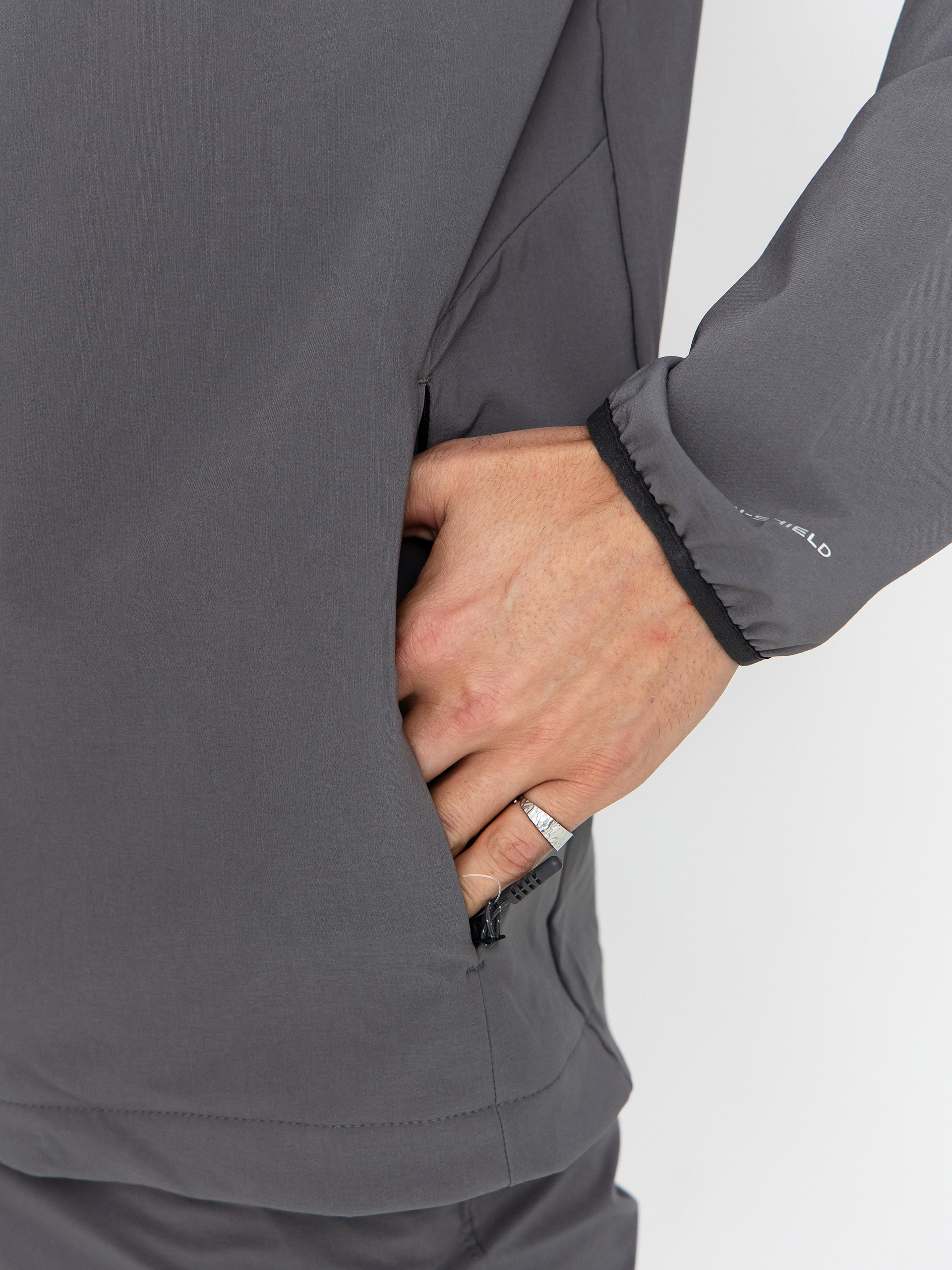 Columbia Jacke Tech Softshell HD (city grey/black)