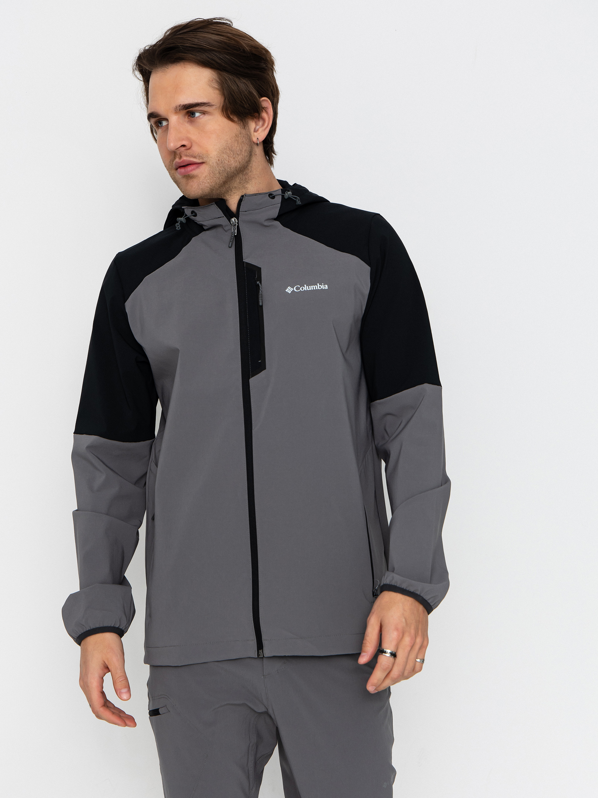 Columbia Jacket Tech Softshell HD (city grey/black)