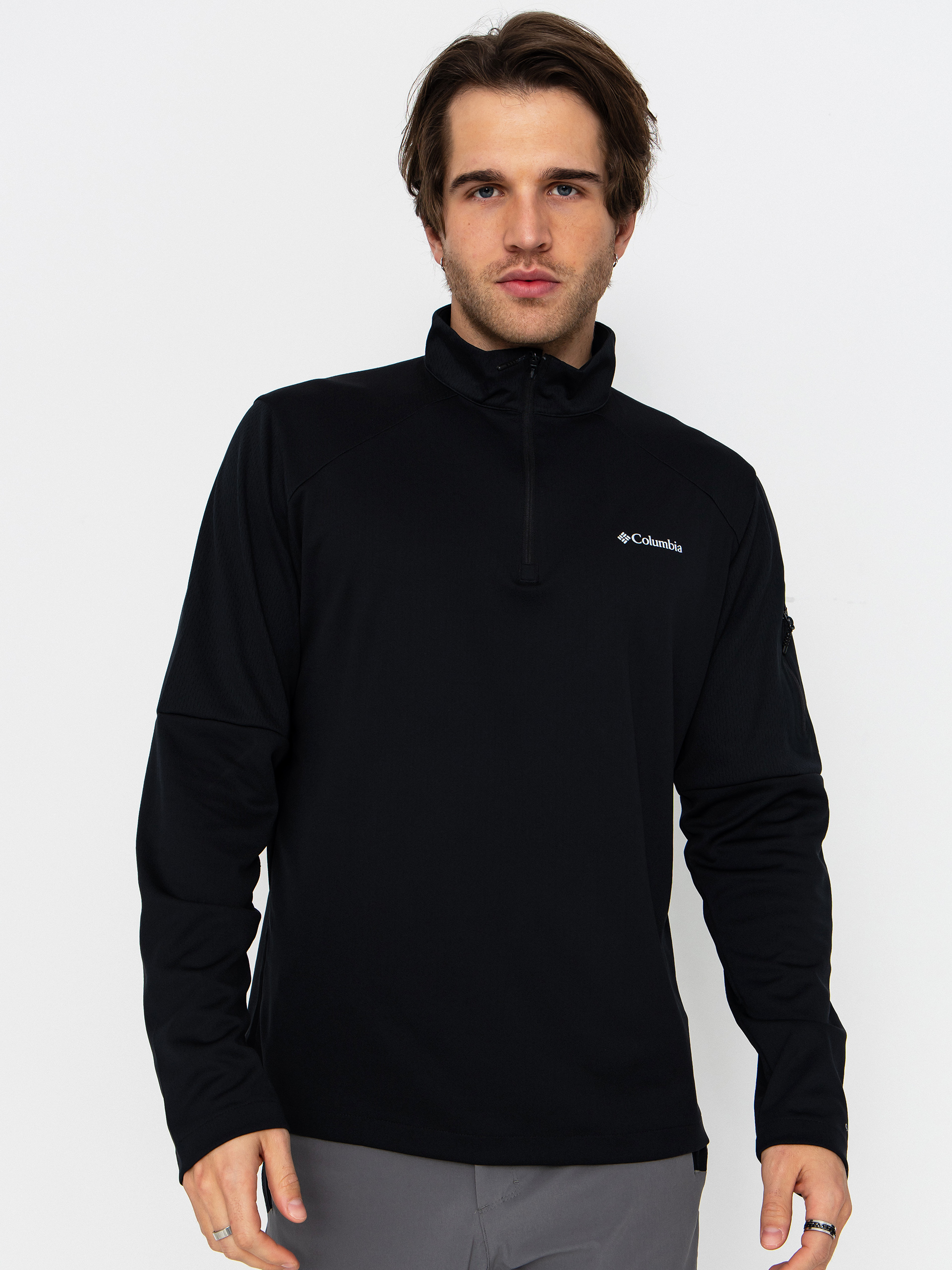 Columbia Fleece Tech Knit 1/4 Zip - black (black)