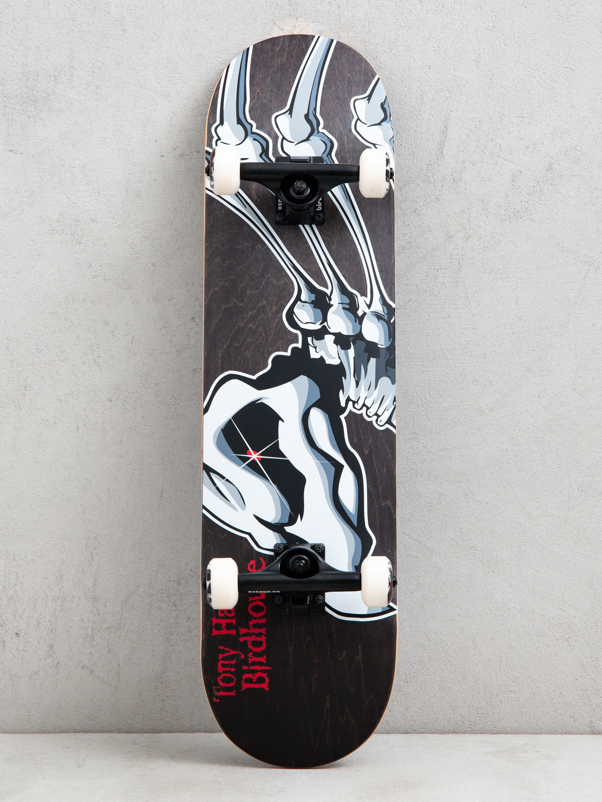 Birdhouse Skateboard Hawk Falcon 1 - grey (black/red)