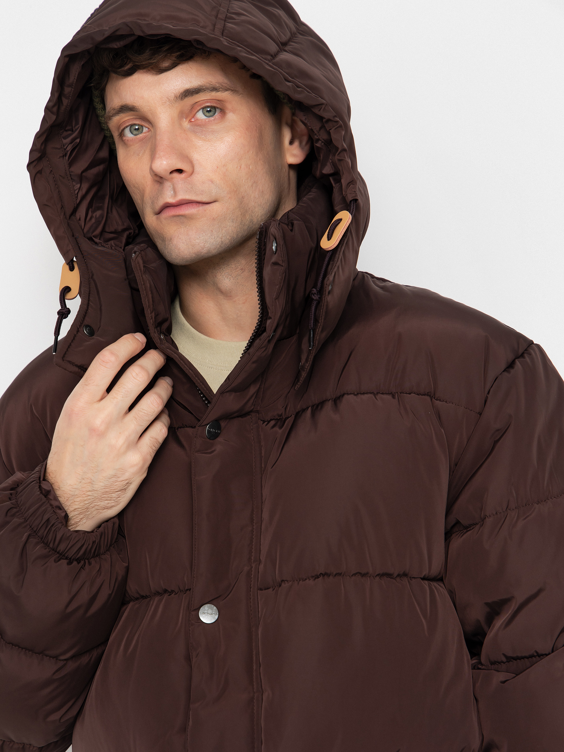 Carhartt WIP Jacket Brent - brown (palisander)