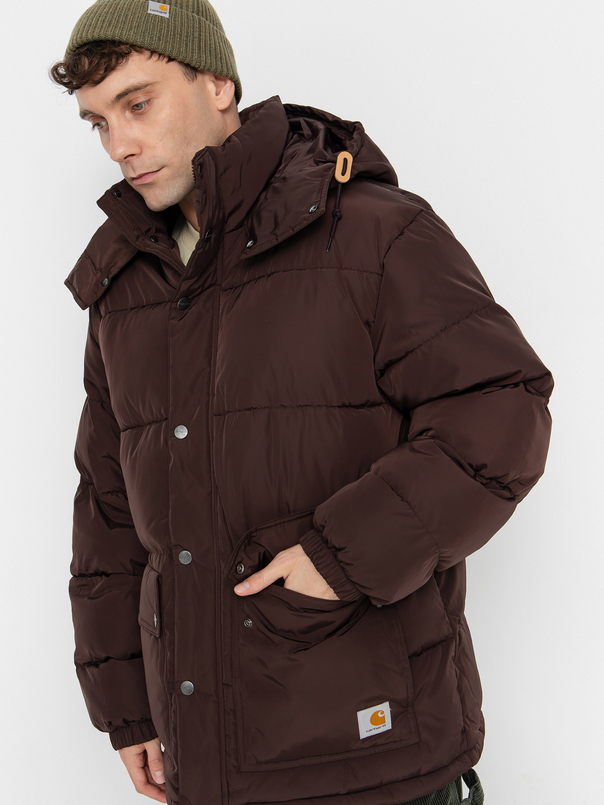 Carhartt WIP Jacket Brent - brown (palisander)