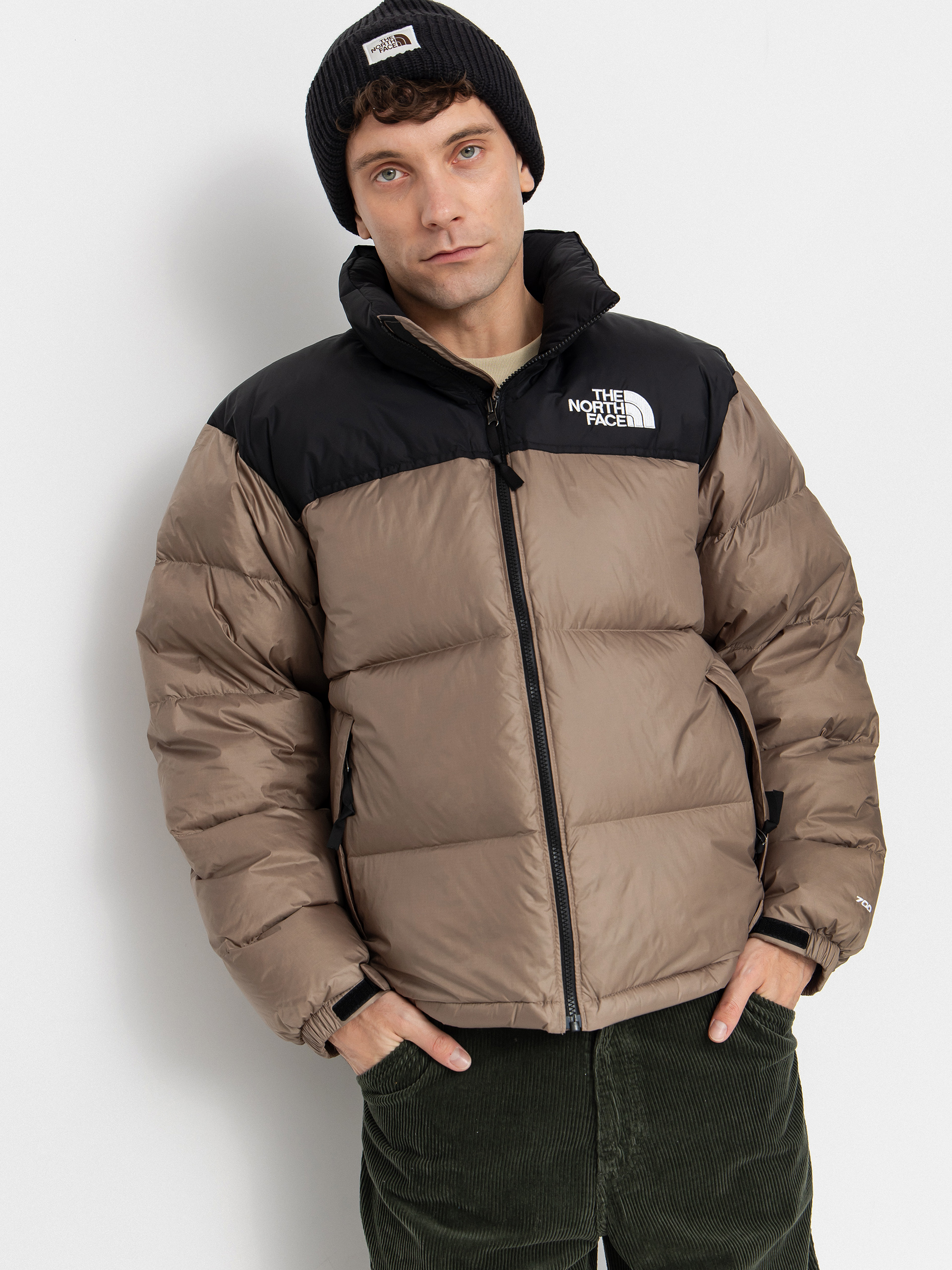 The North Face Jacket 1996 Retro Nuptse - brown (mocha brown/tnf