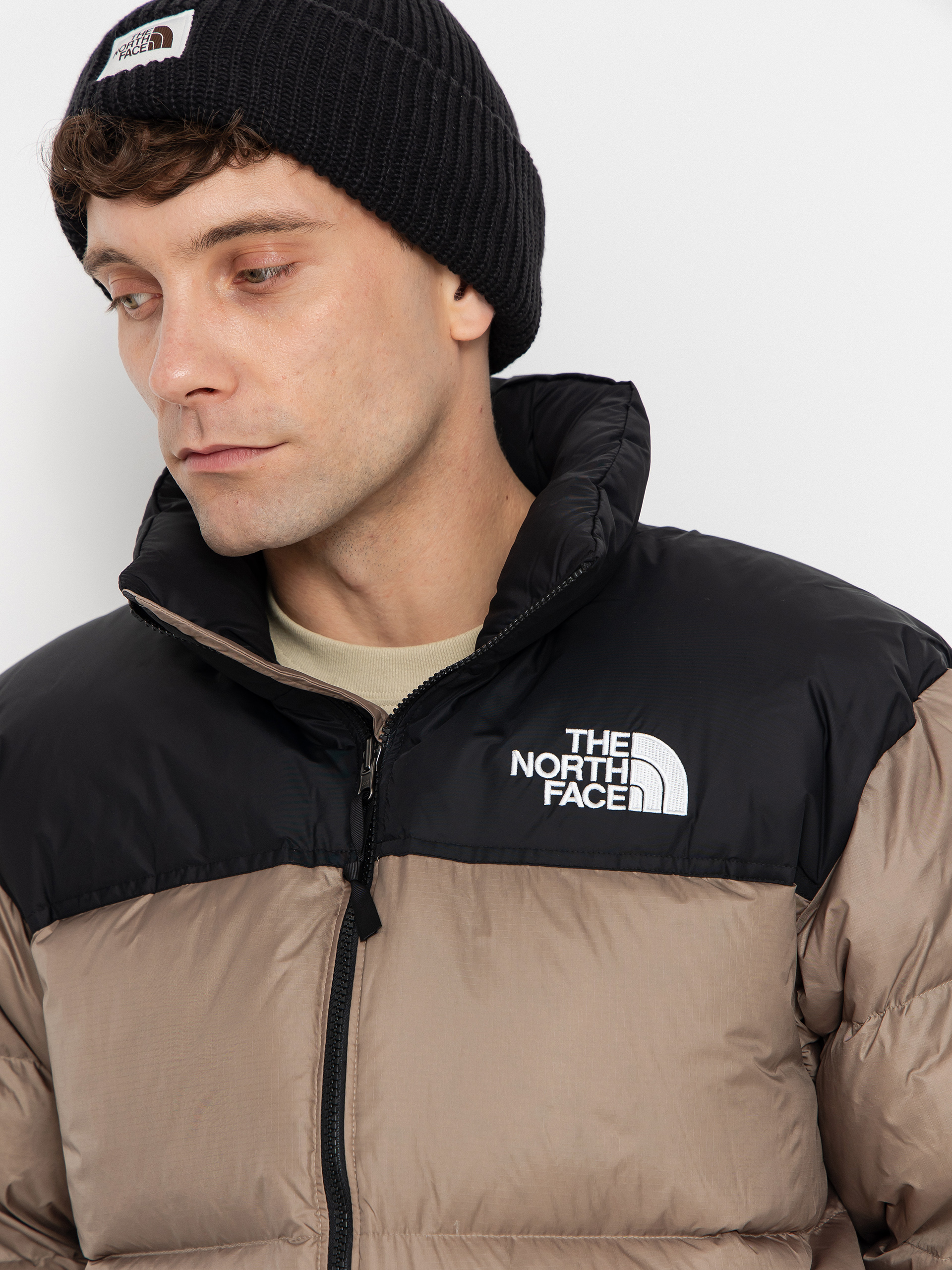 The North Face Jacket 1996 Retro Nuptse - brown (mocha brown/tnf