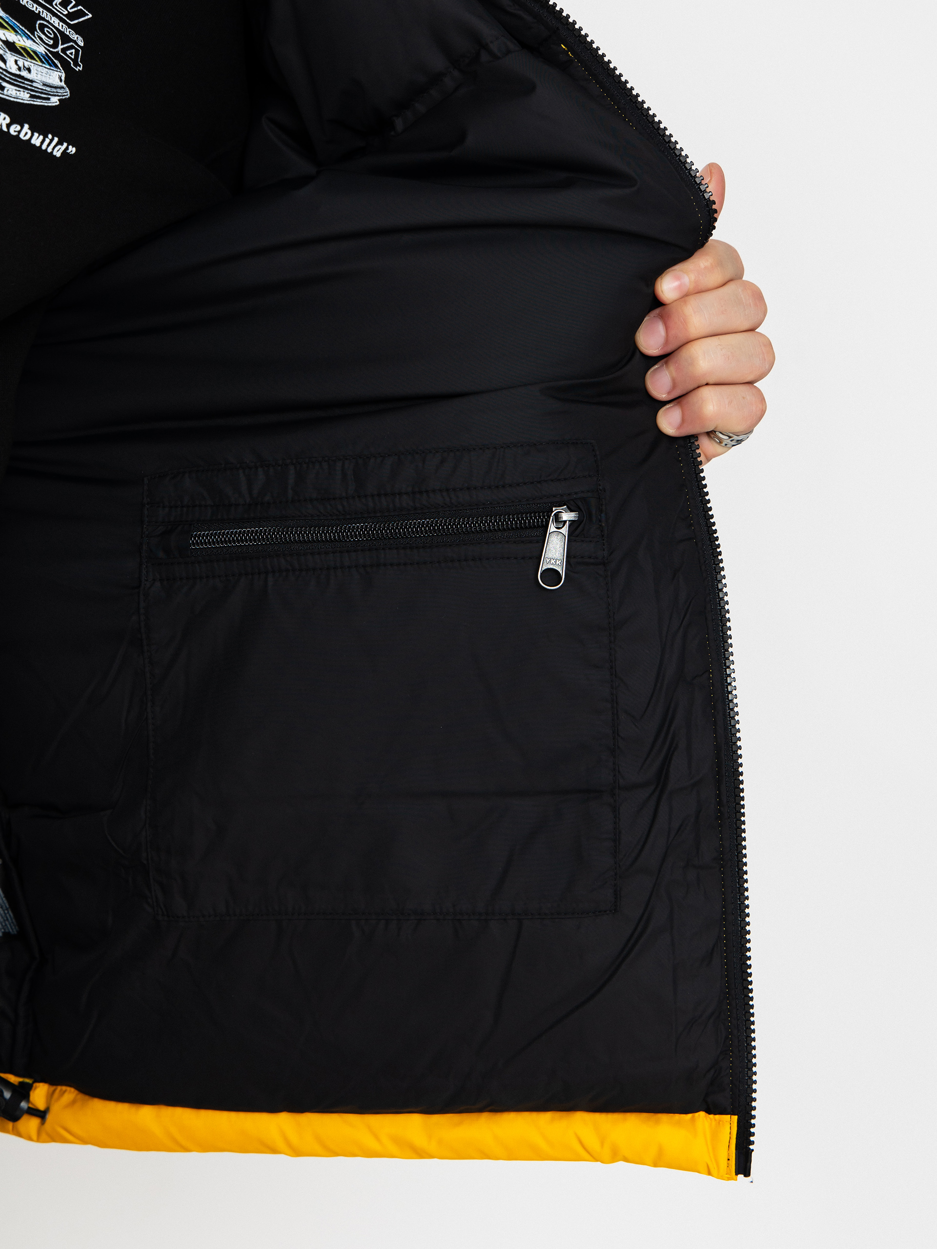 The North Face Jacket 1996 Retro Nuptse (summit gold/tnf black/r)