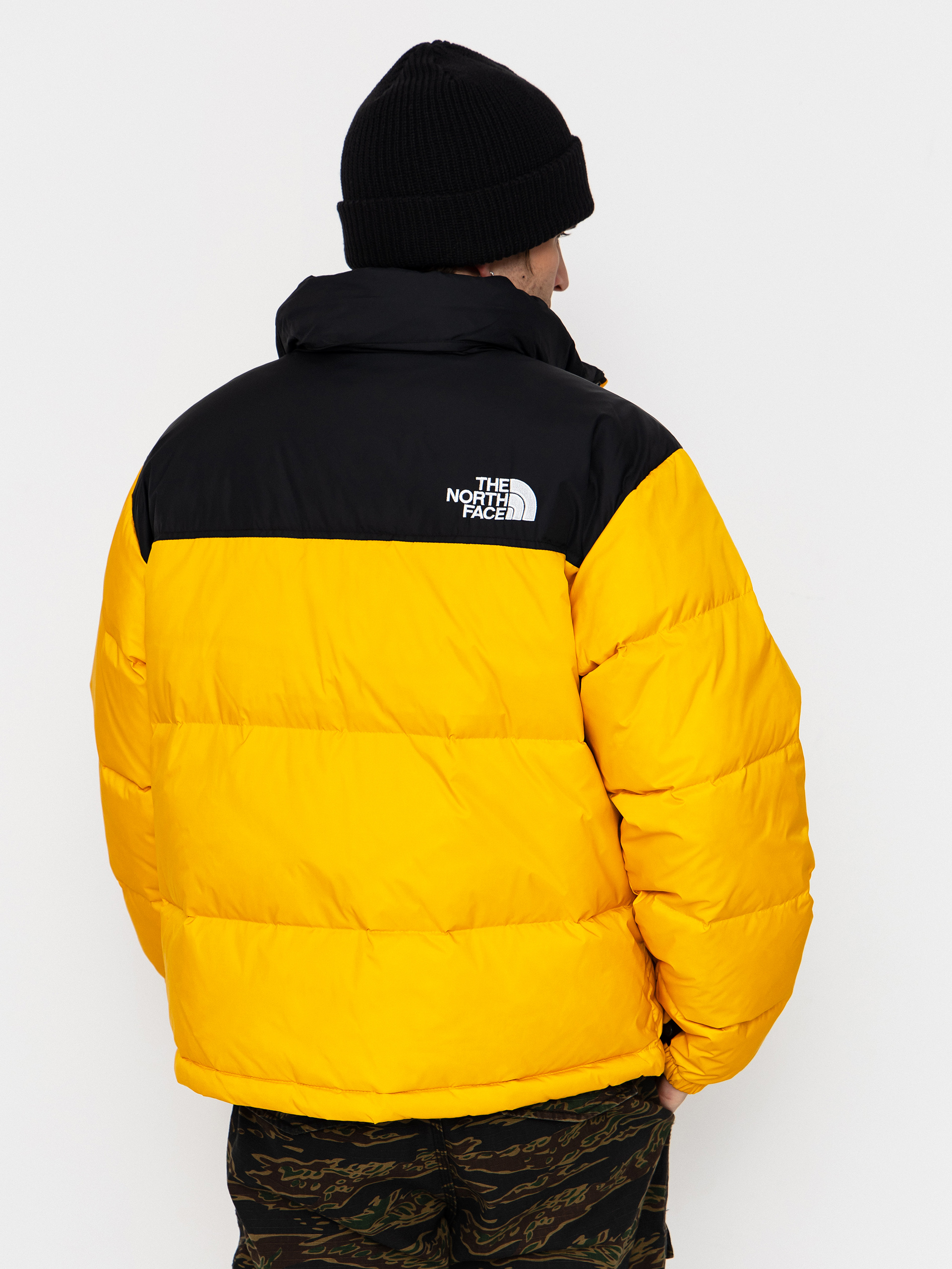 The North Face Jacket 1996 Retro Nuptse - grey (summit gold/tnf