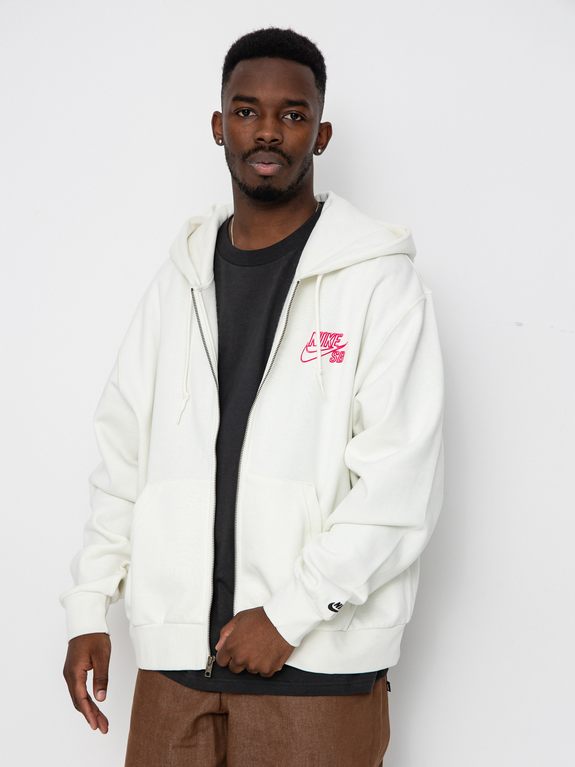 Nike SB Hoodie Gfx 2 ZHD (sail/black)