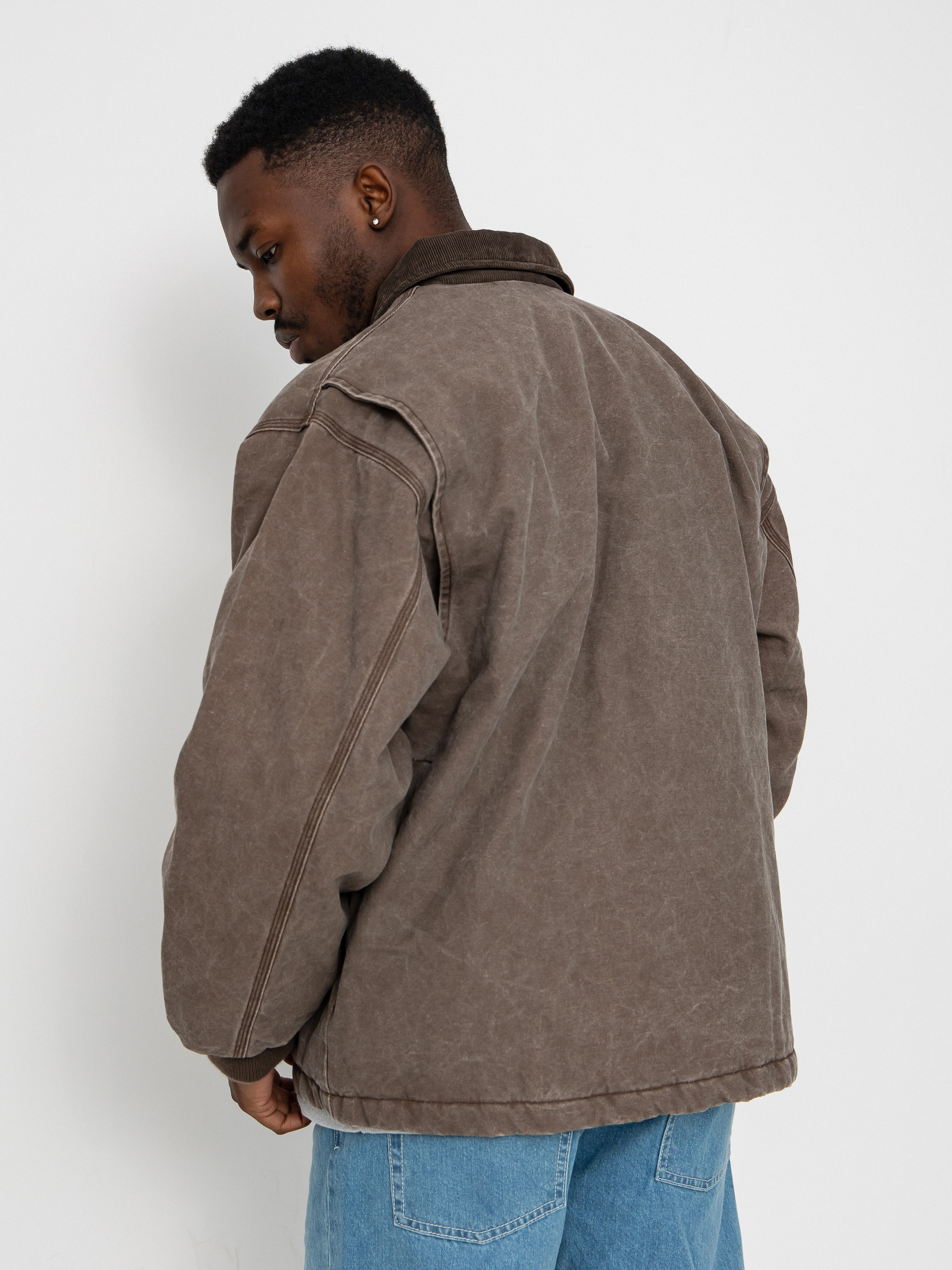 Quiksilver Jacke Shaper Pad (chocolate brown)